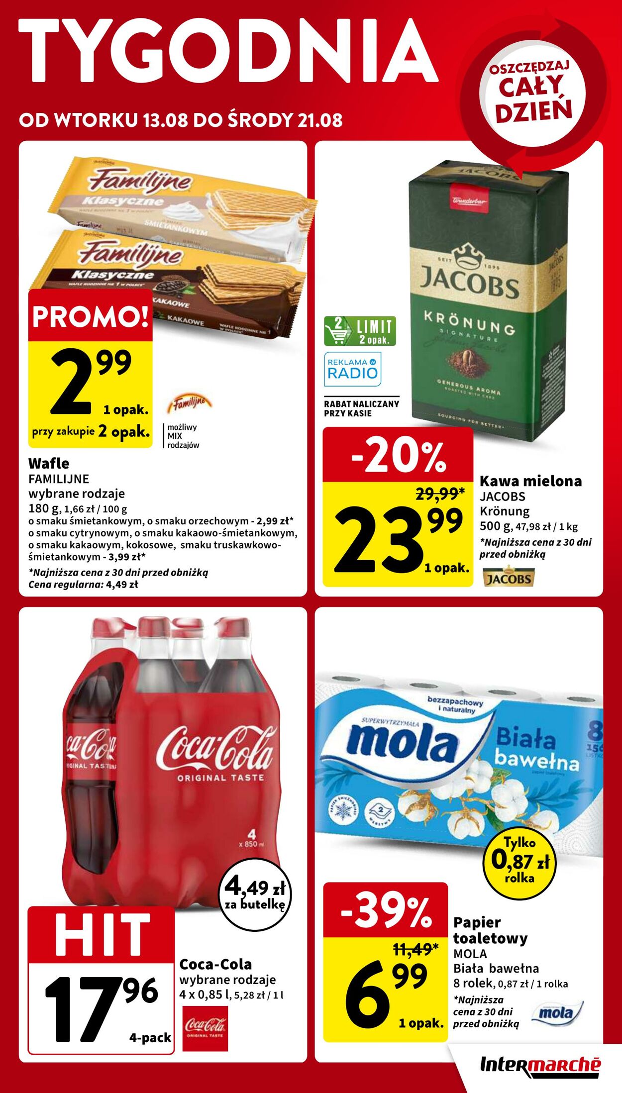 Gazetka Intermarché 13.08.2024 - 21.08.2024