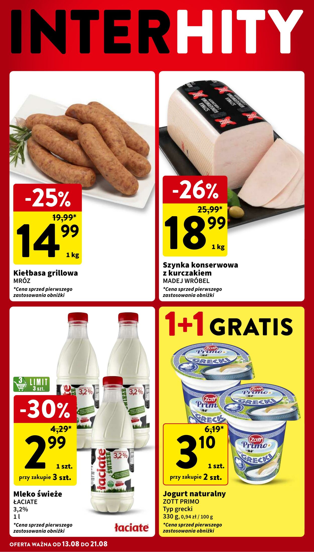 Gazetka Intermarché 13.08.2024 - 21.08.2024