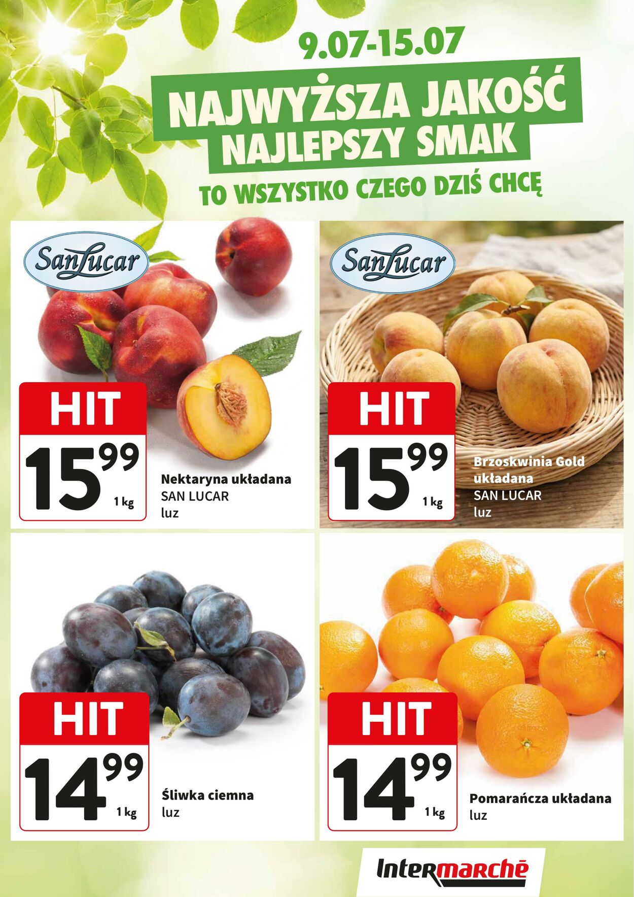 Gazetka Intermarché 09.07.2026 - 15.07.2026