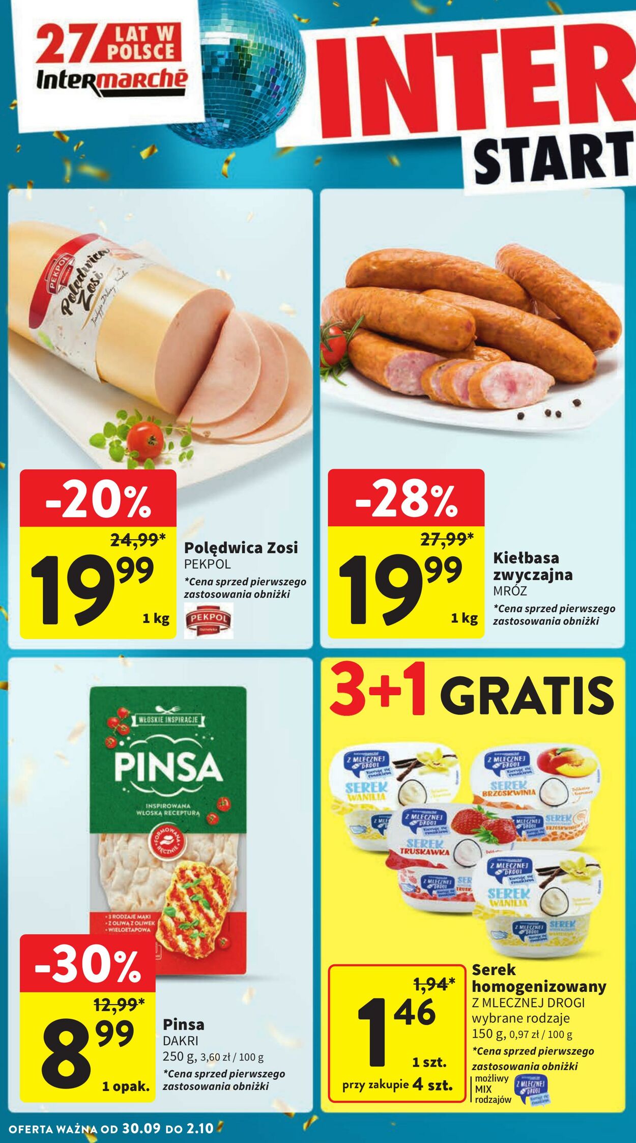 Gazetka Intermarché 26.09.2024 - 02.10.2024