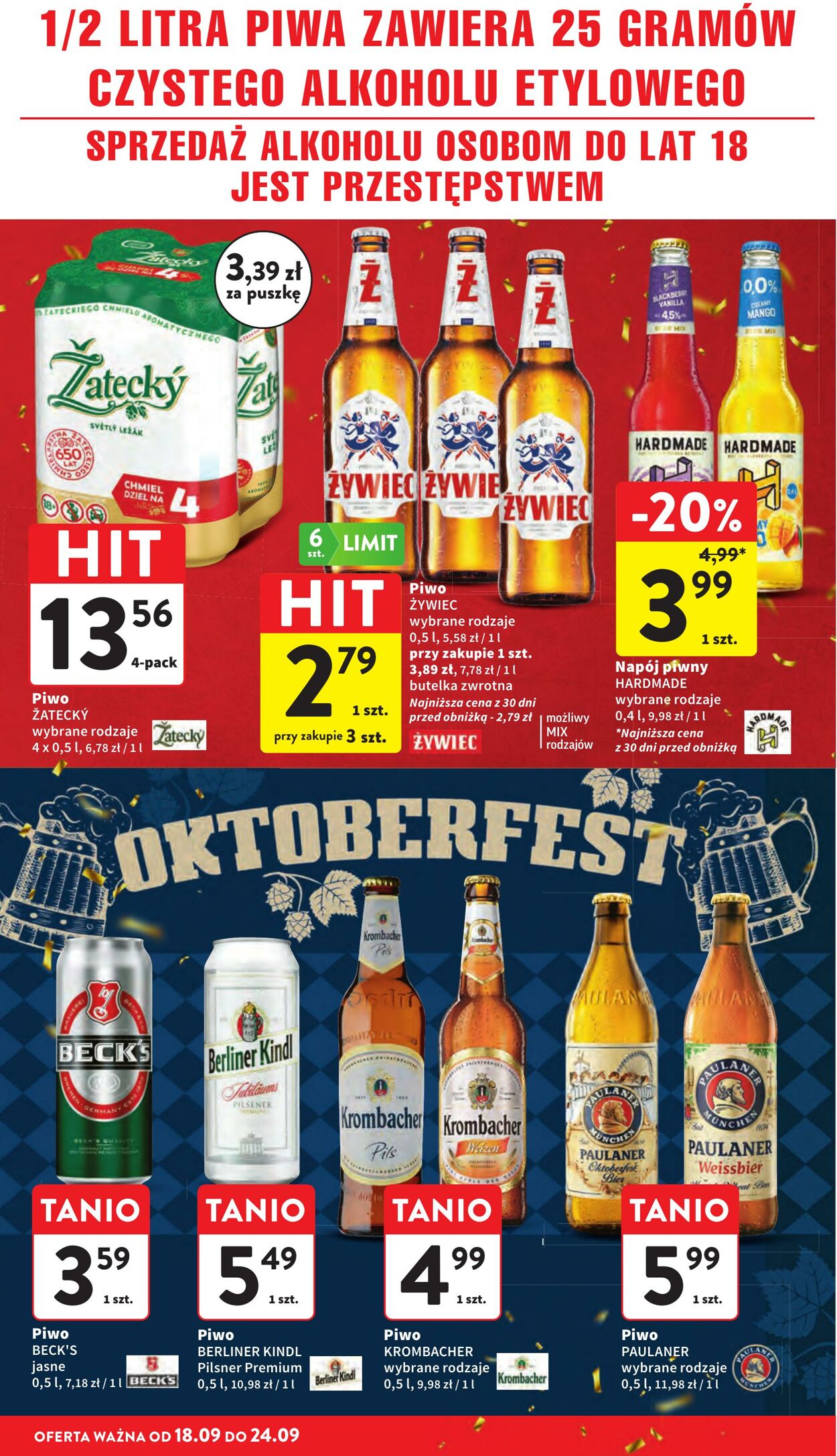 Gazetka Intermarché 18.09.2025 - 24.09.2025
