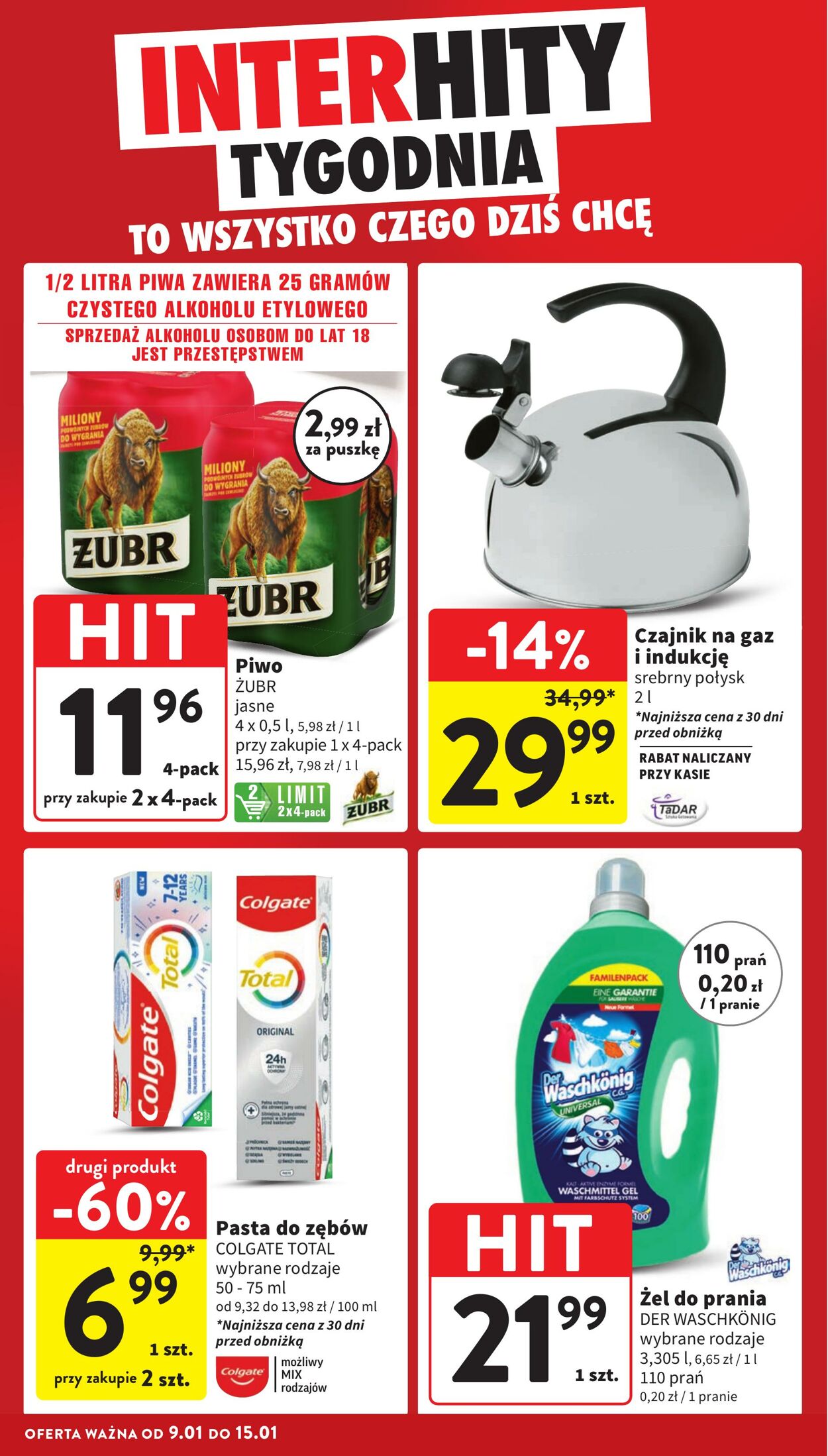 Gazetka Intermarché 09.01.2025 - 15.01.2025