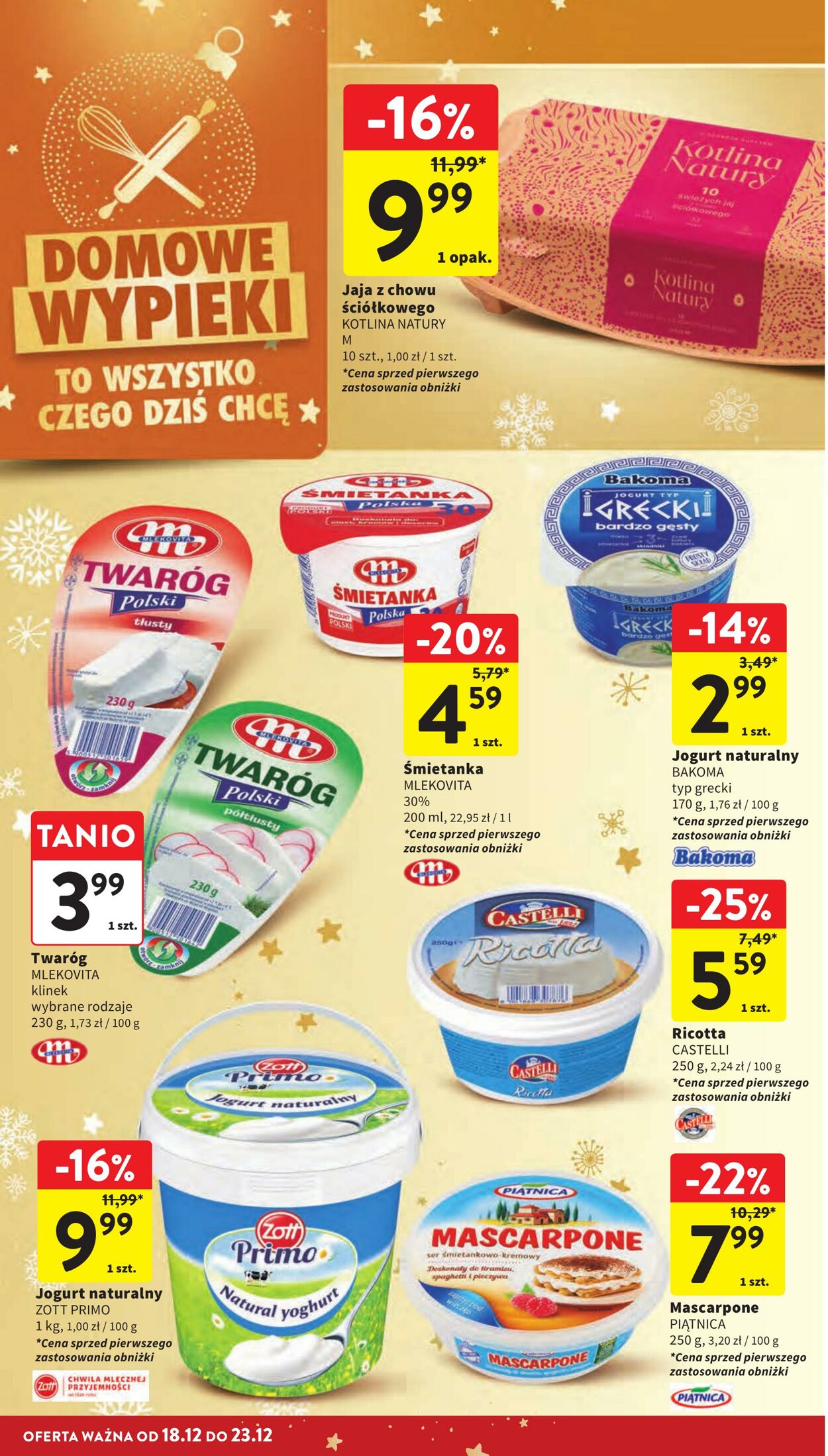 Gazetka Intermarché 18.12.2025 - 23.12.2025