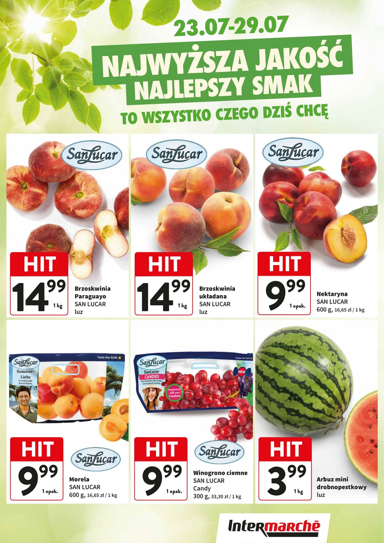 Gazetka Intermarché 23.07.2026 - 29.07.2026
