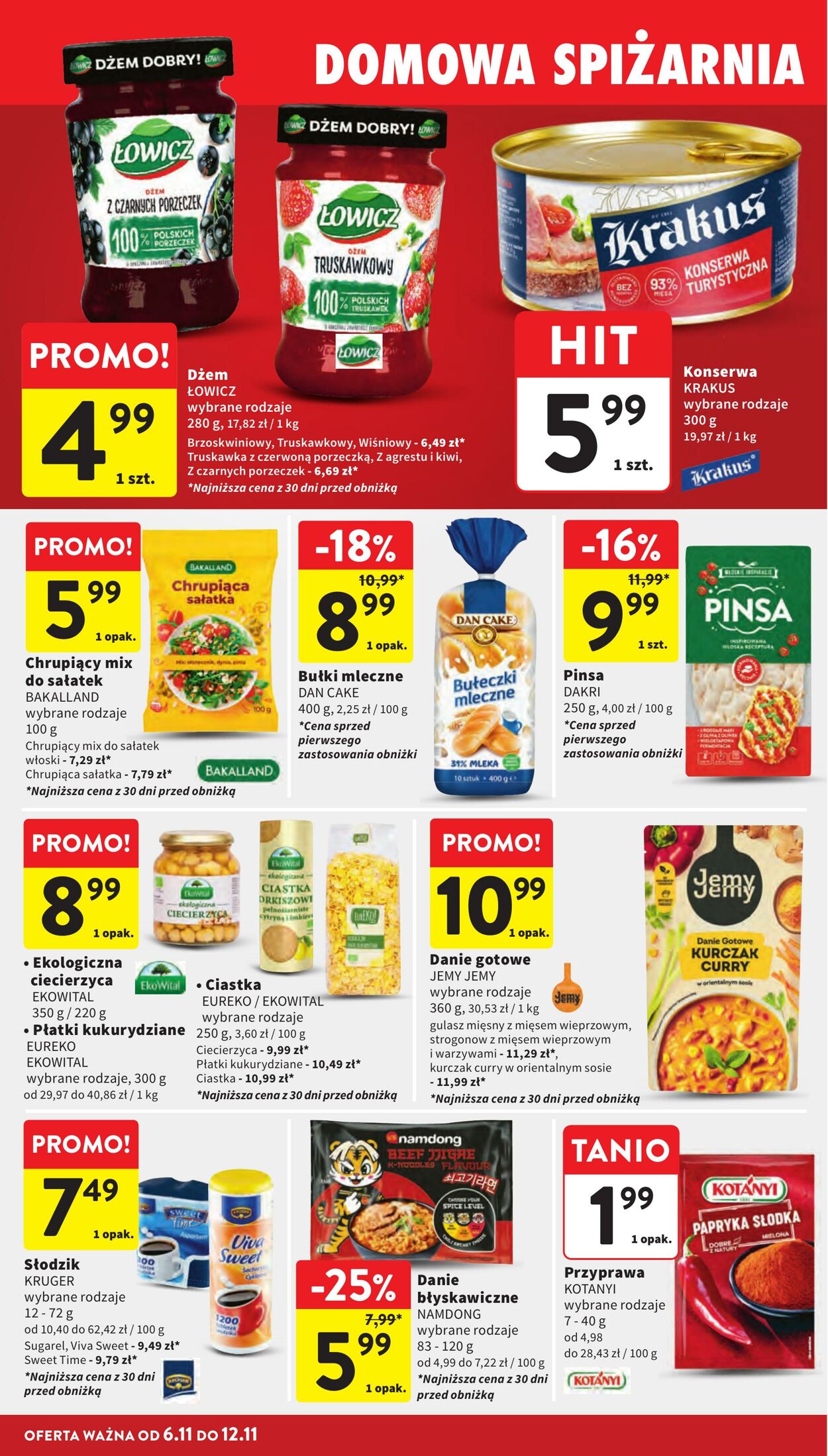 Gazetka Intermarché 06.11.2025 - 12.11.2025