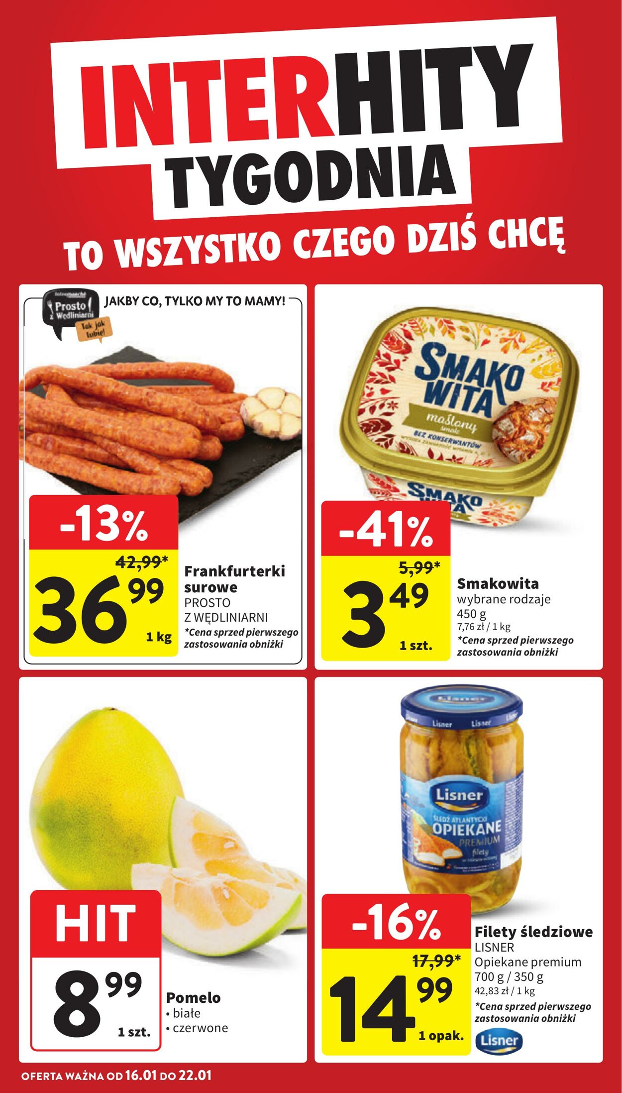 Gazetka Intermarché 16.01.2025 - 22.01.2025