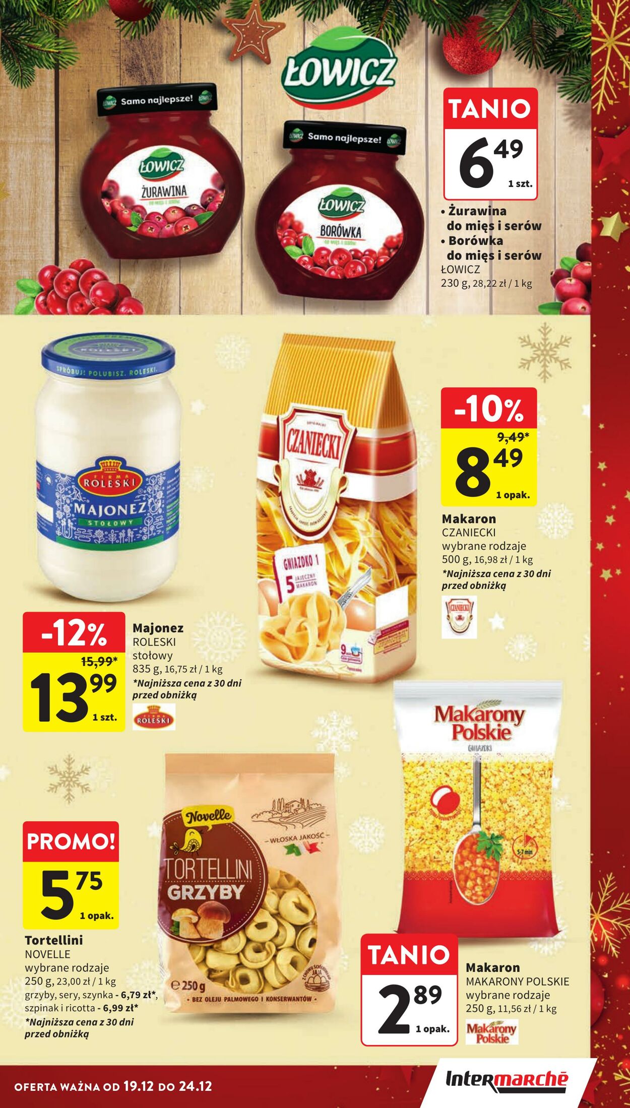 Gazetka Intermarché 19.12.2024 - 24.12.2024