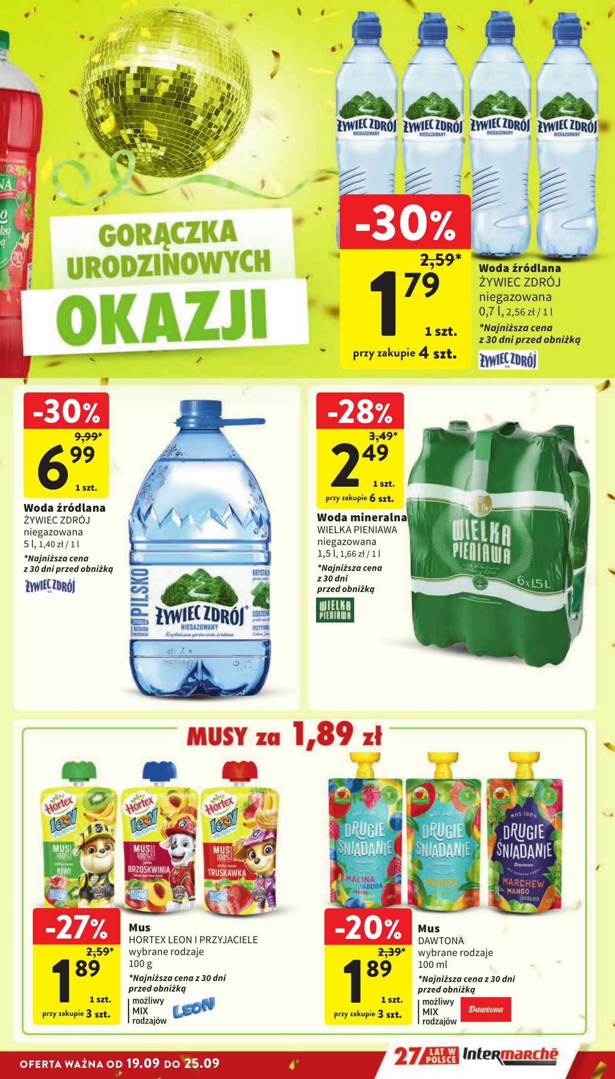 Gazetka Intermarché 19.09.2024 - 25.09.2024