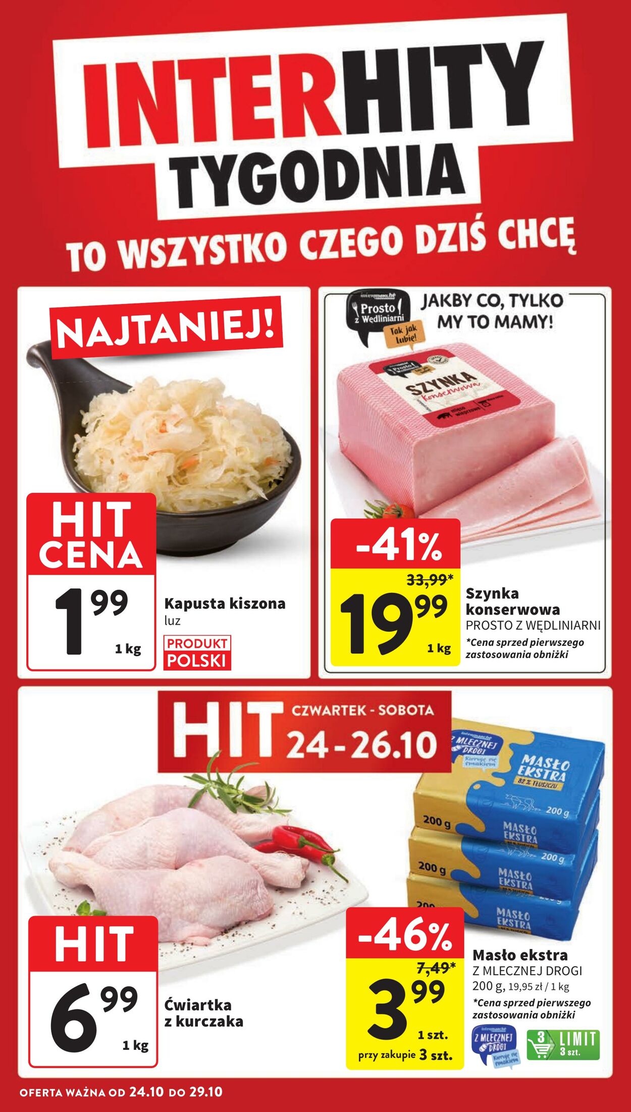 Gazetka Intermarché 24.10.2024 - 29.10.2024