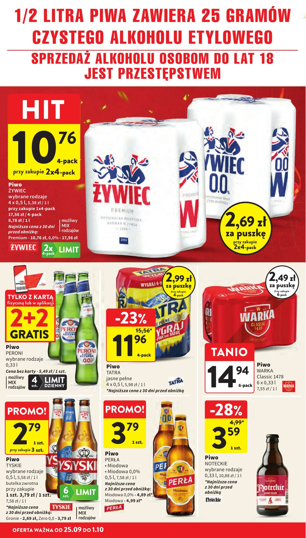 Gazetka Intermarché 25.09.2025 - 01.10.2025