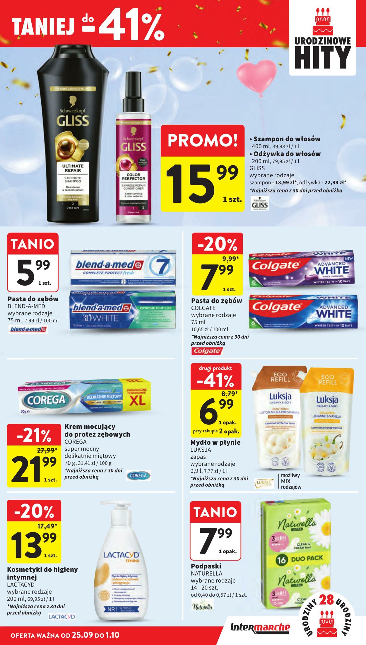 Gazetka Intermarché 25.09.2025 - 01.10.2025
