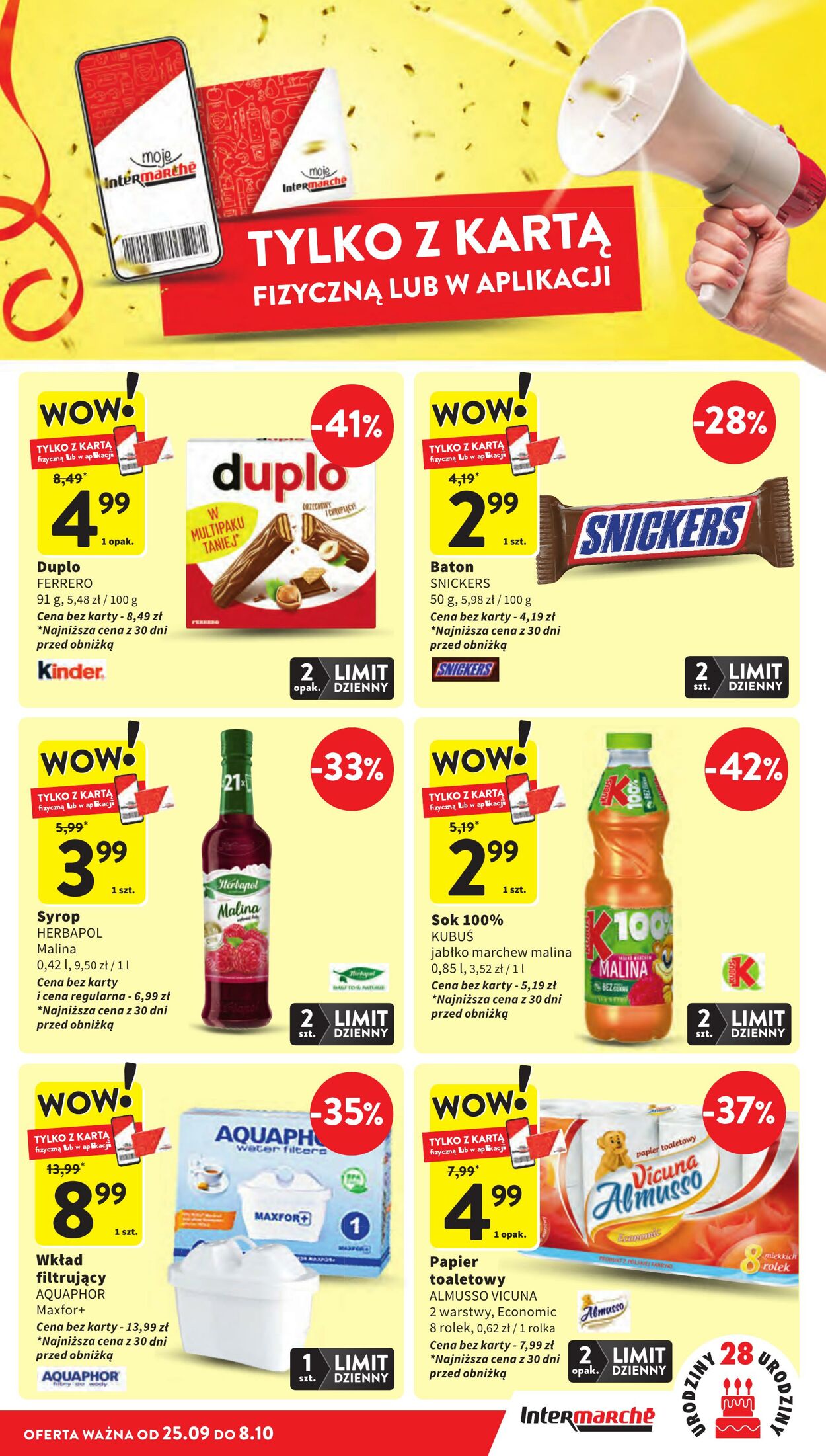 Gazetka Intermarché 25.09.2025 - 01.10.2025