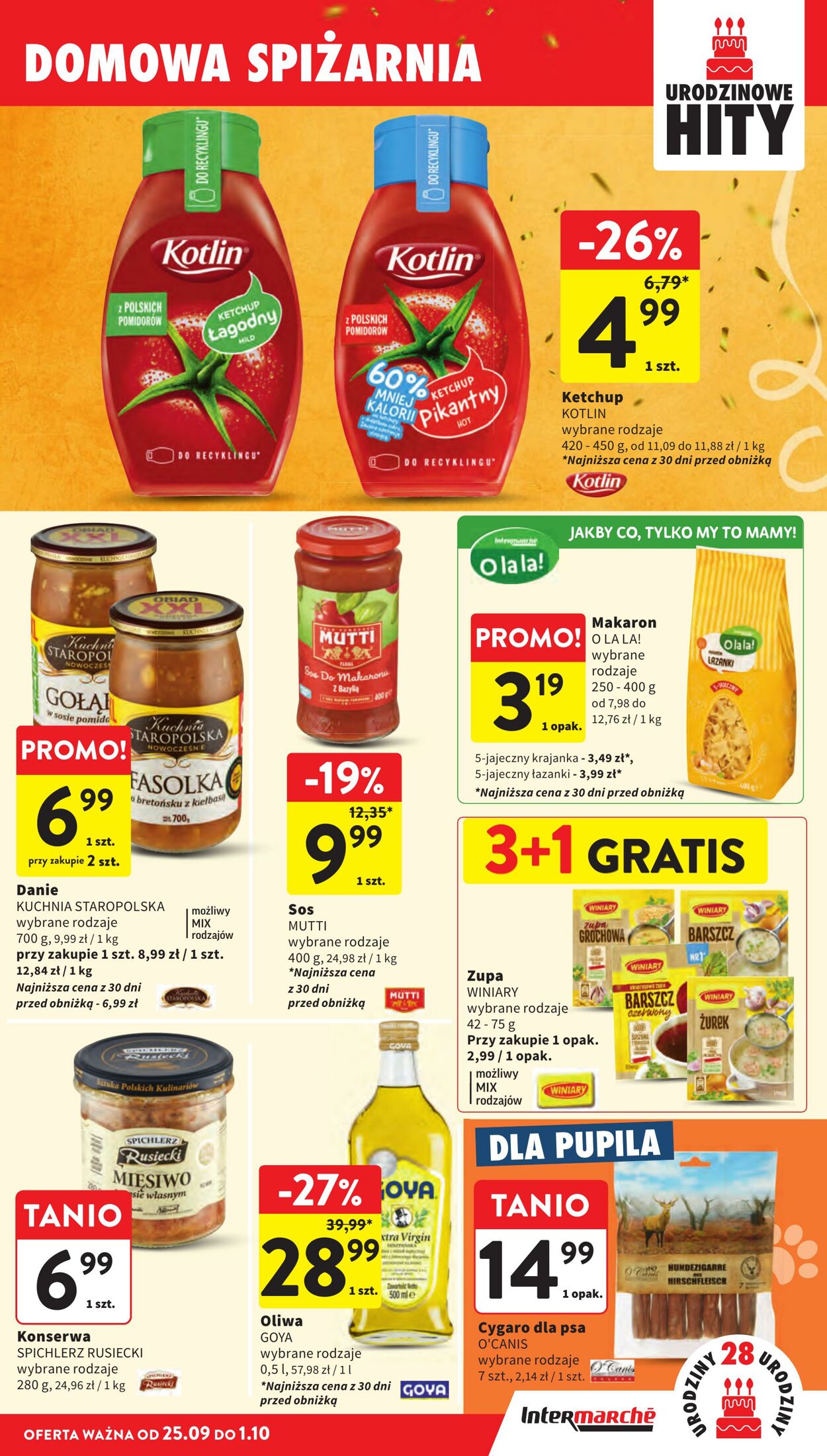 Gazetka Intermarché 25.09.2025 - 01.10.2025