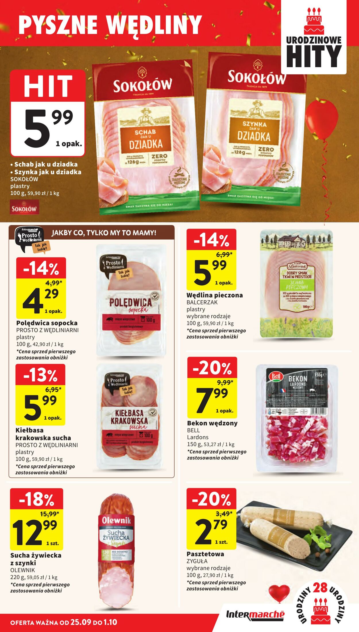 Gazetka Intermarché 25.09.2025 - 01.10.2025