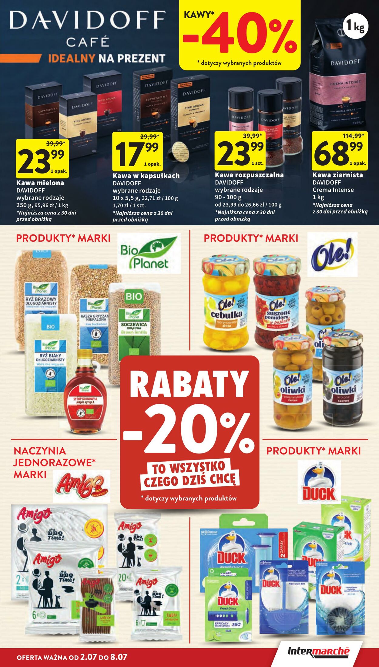 Gazetka Intermarché 02.07.2026 - 08.07.2026