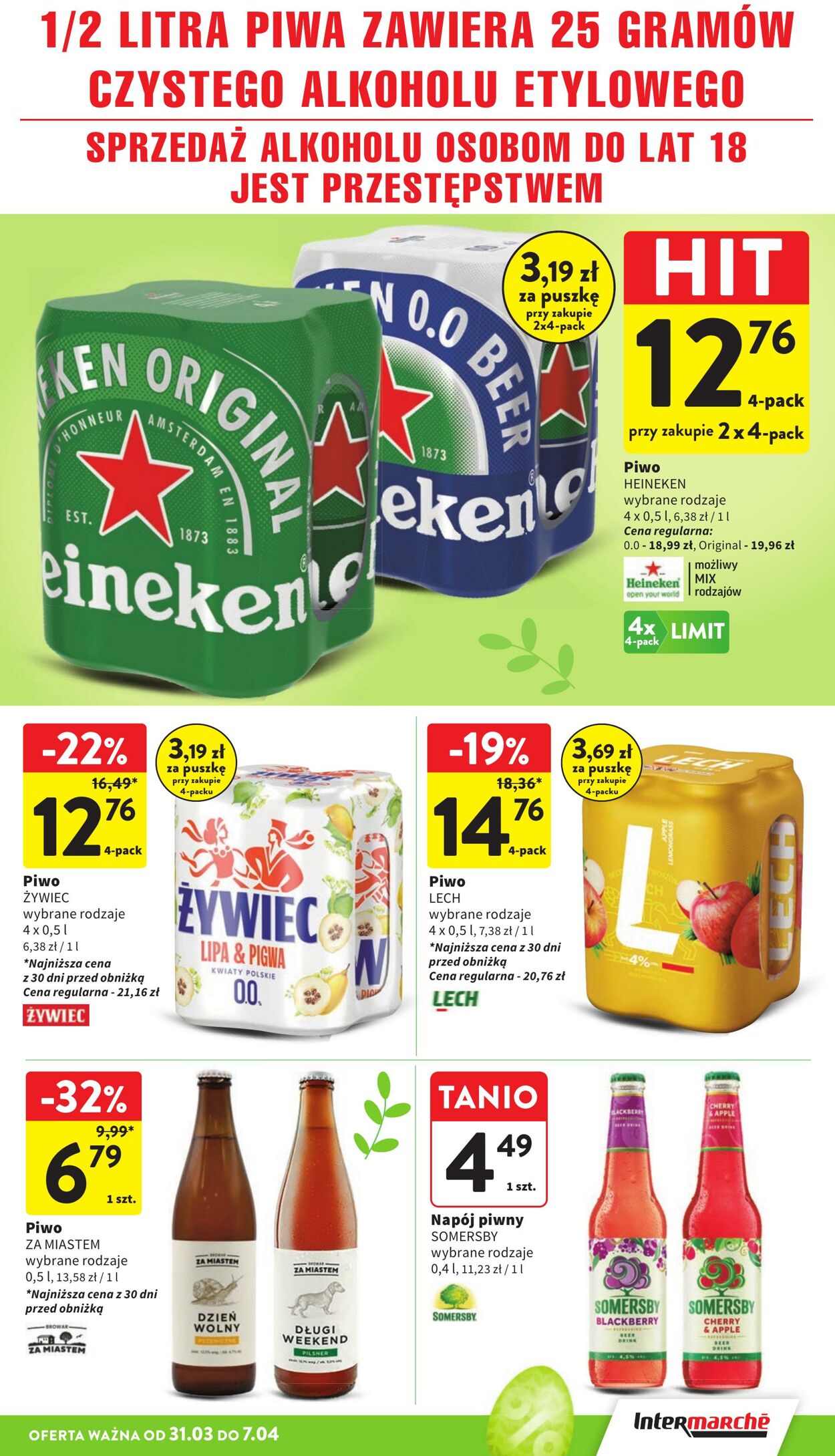 Gazetka Intermarché 31.03.2026 - 07.04.2026