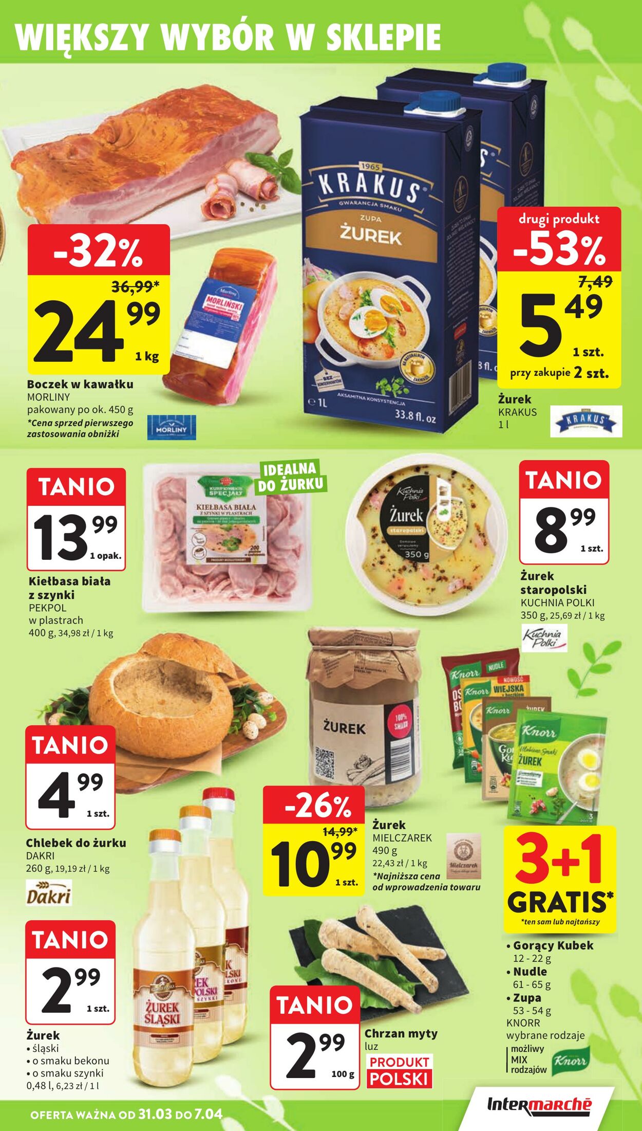 Gazetka Intermarché 31.03.2026 - 07.04.2026