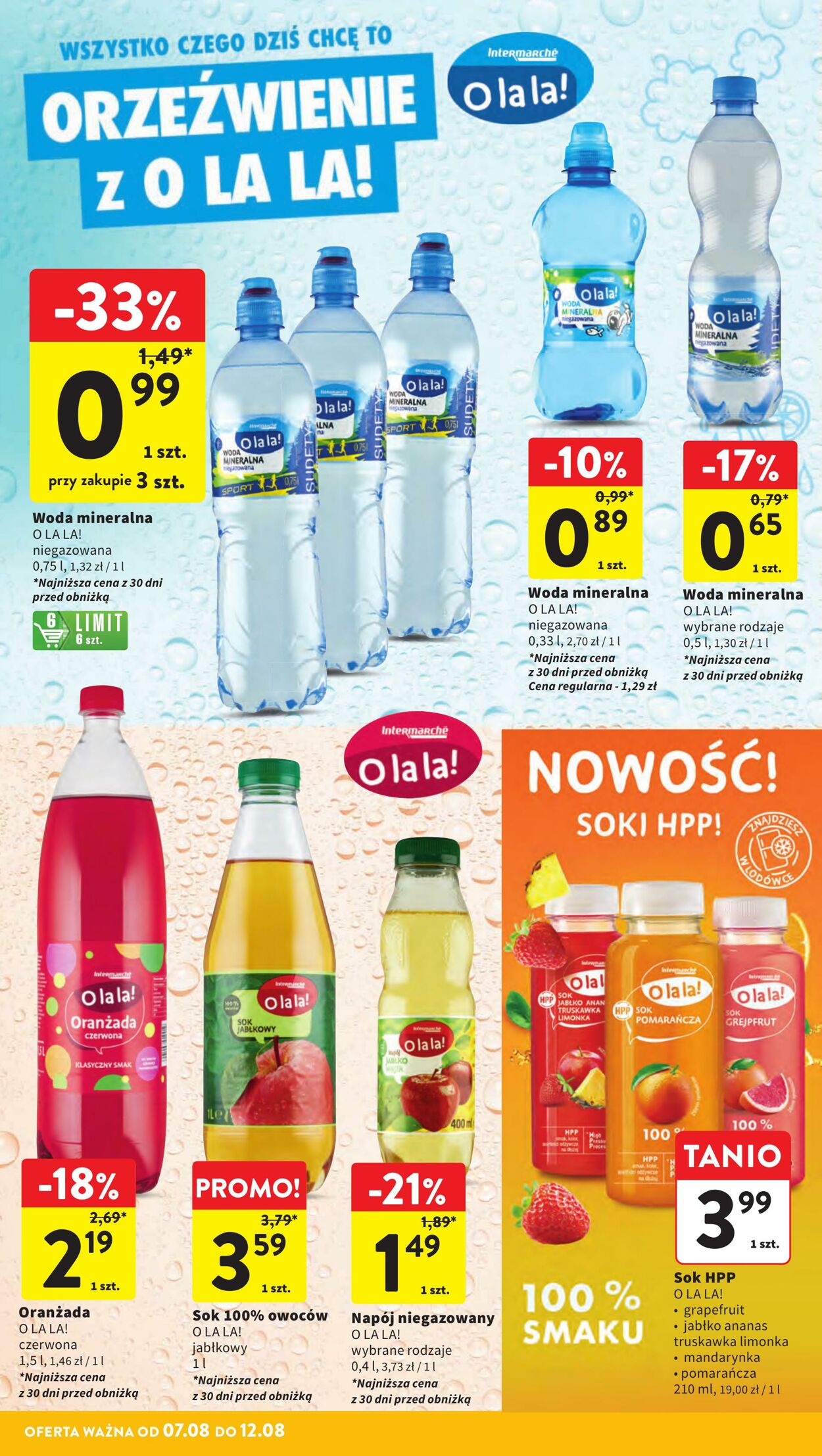 Gazetka Intermarché 07.08.2025 - 12.08.2025