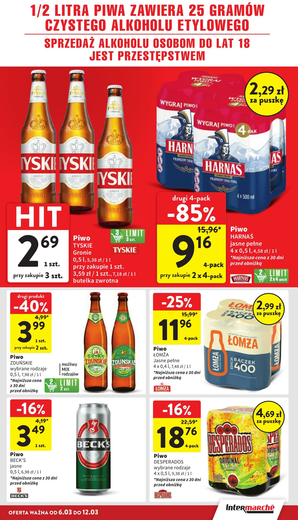 Gazetka Intermarché 06.03.2025 - 12.03.2025