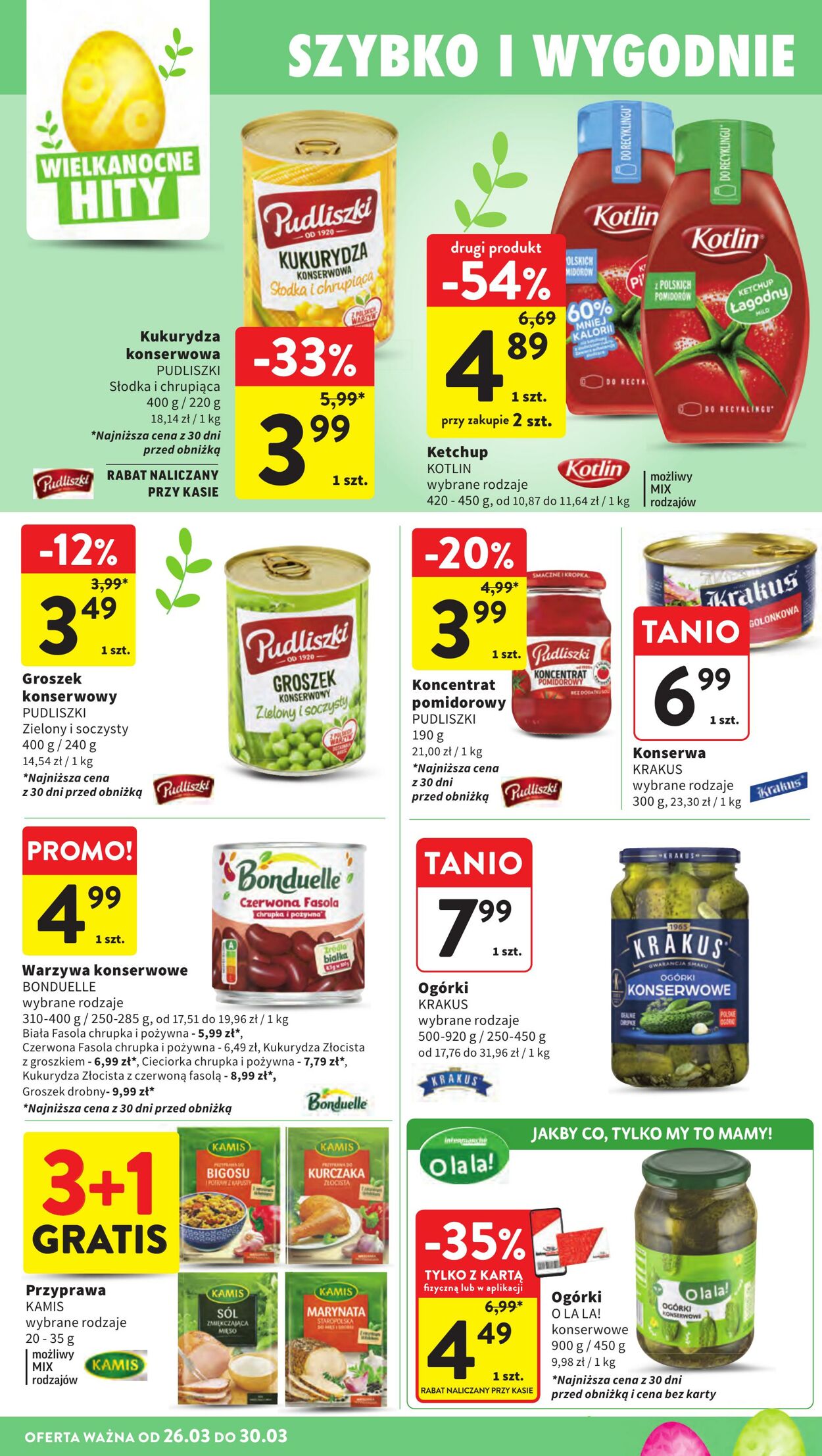 Gazetka Intermarché 26.03.2026 - 30.03.2026