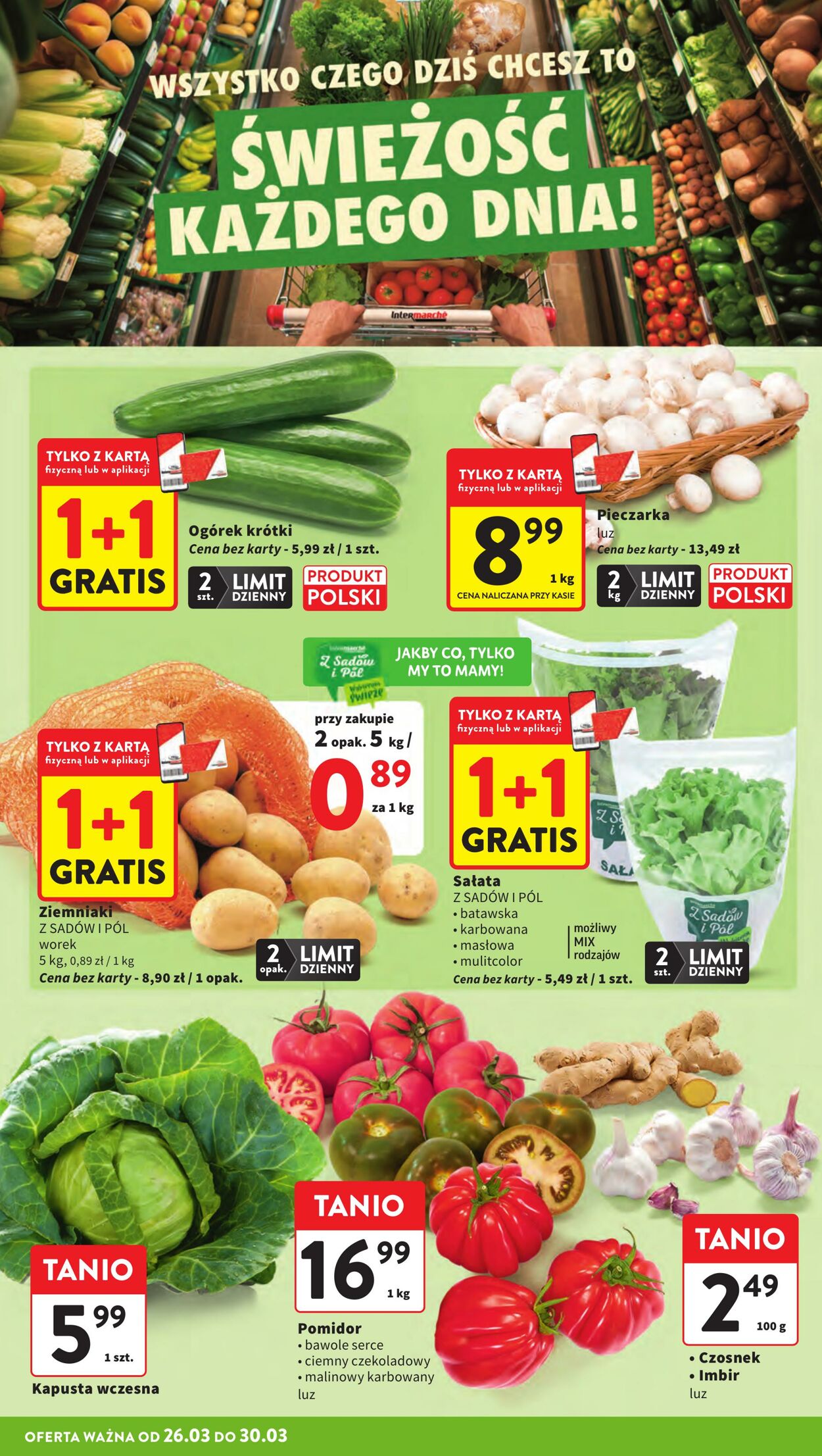 Gazetka Intermarché 26.03.2026 - 30.03.2026