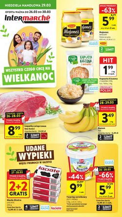 Gazetka Intermarché 26.03.2026 - 30.03.2026