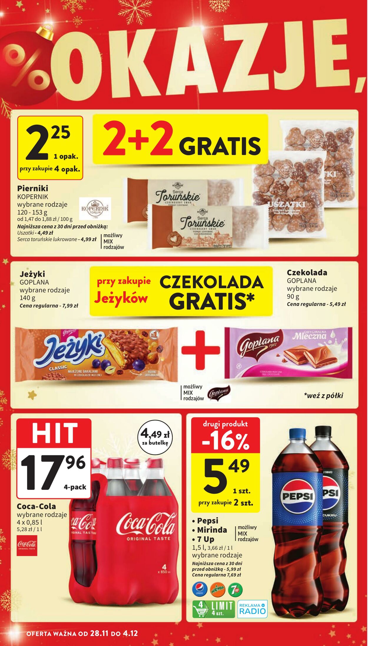 Gazetka Intermarché 28.11.2024 - 04.12.2024