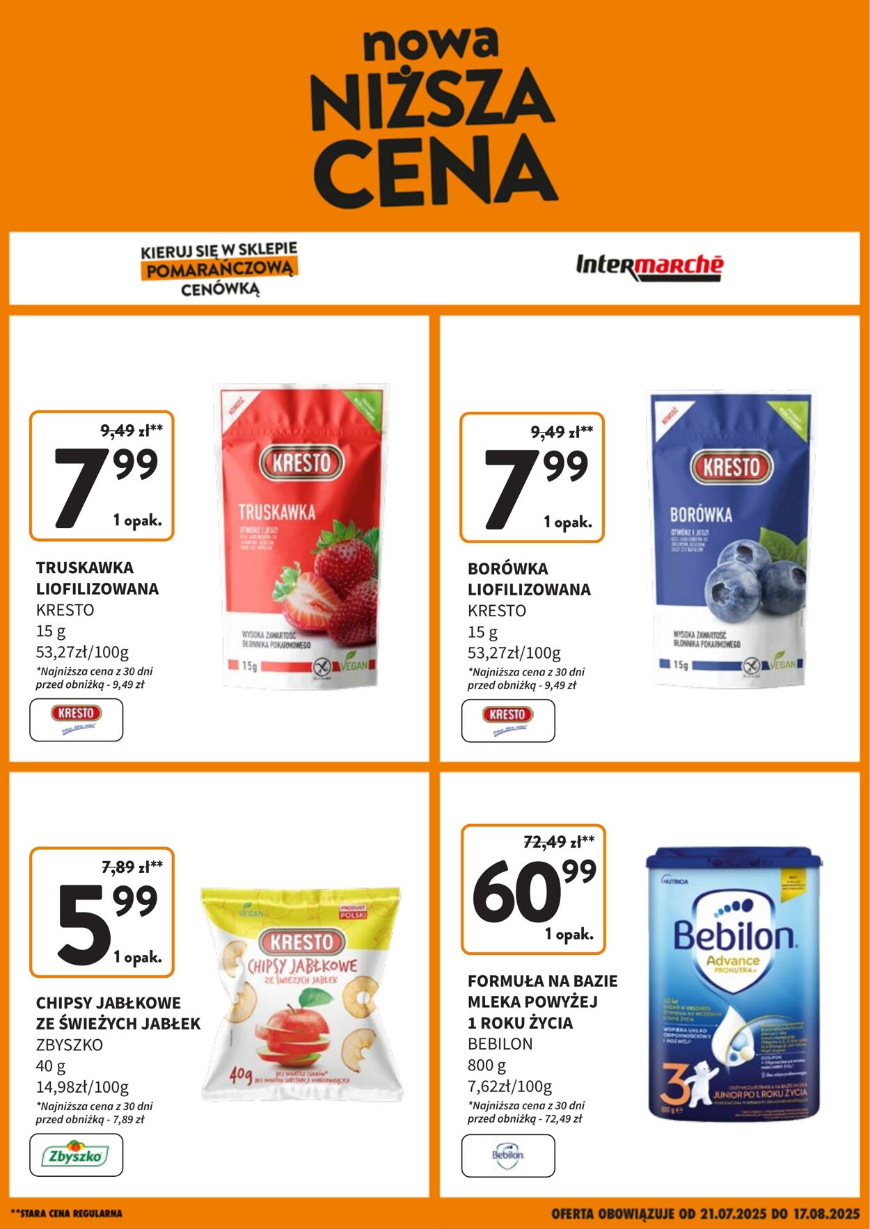 Gazetka Intermarché 21.07.2025 - 16.08.2025