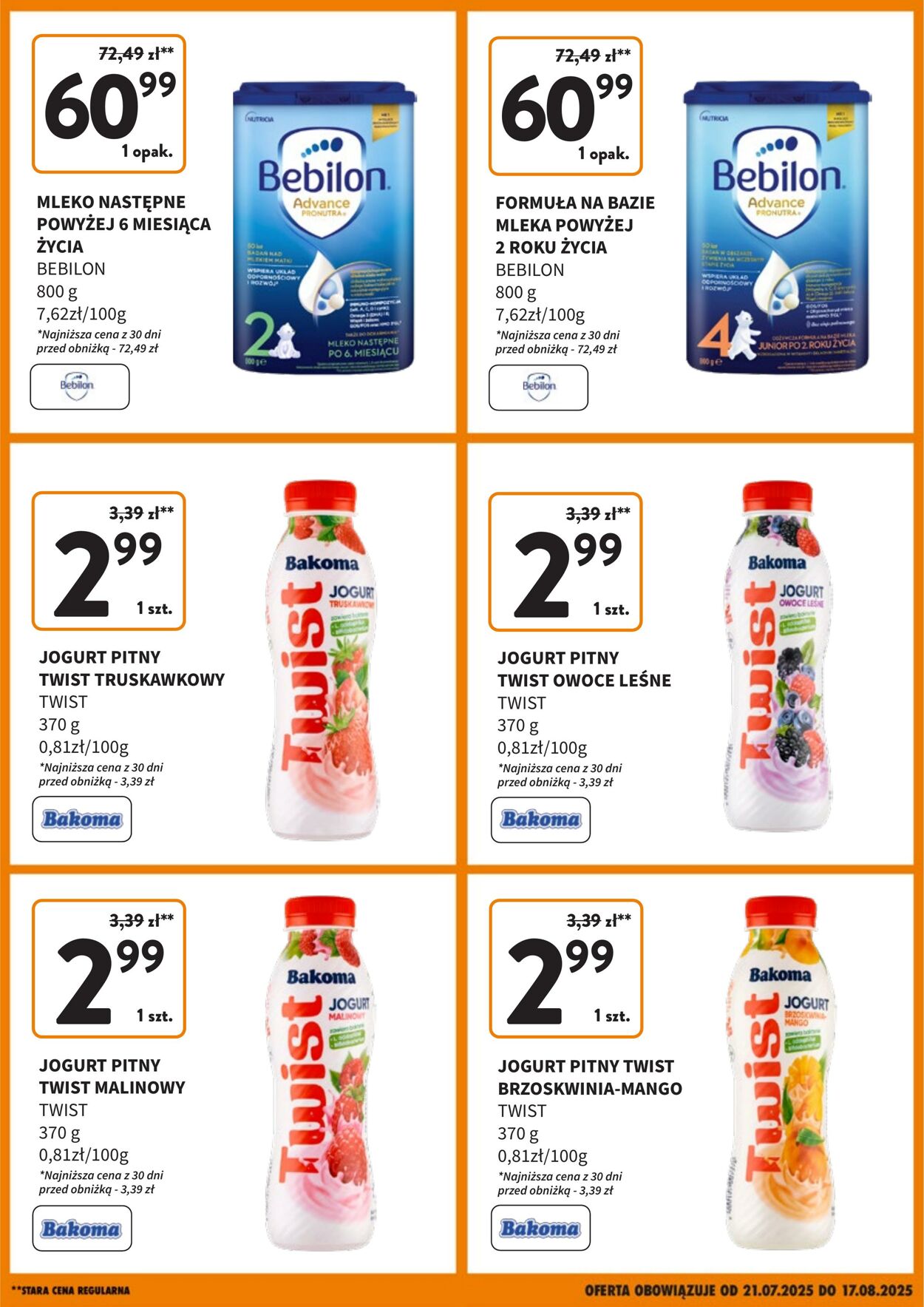 Gazetka Intermarché 21.07.2025 - 16.08.2025