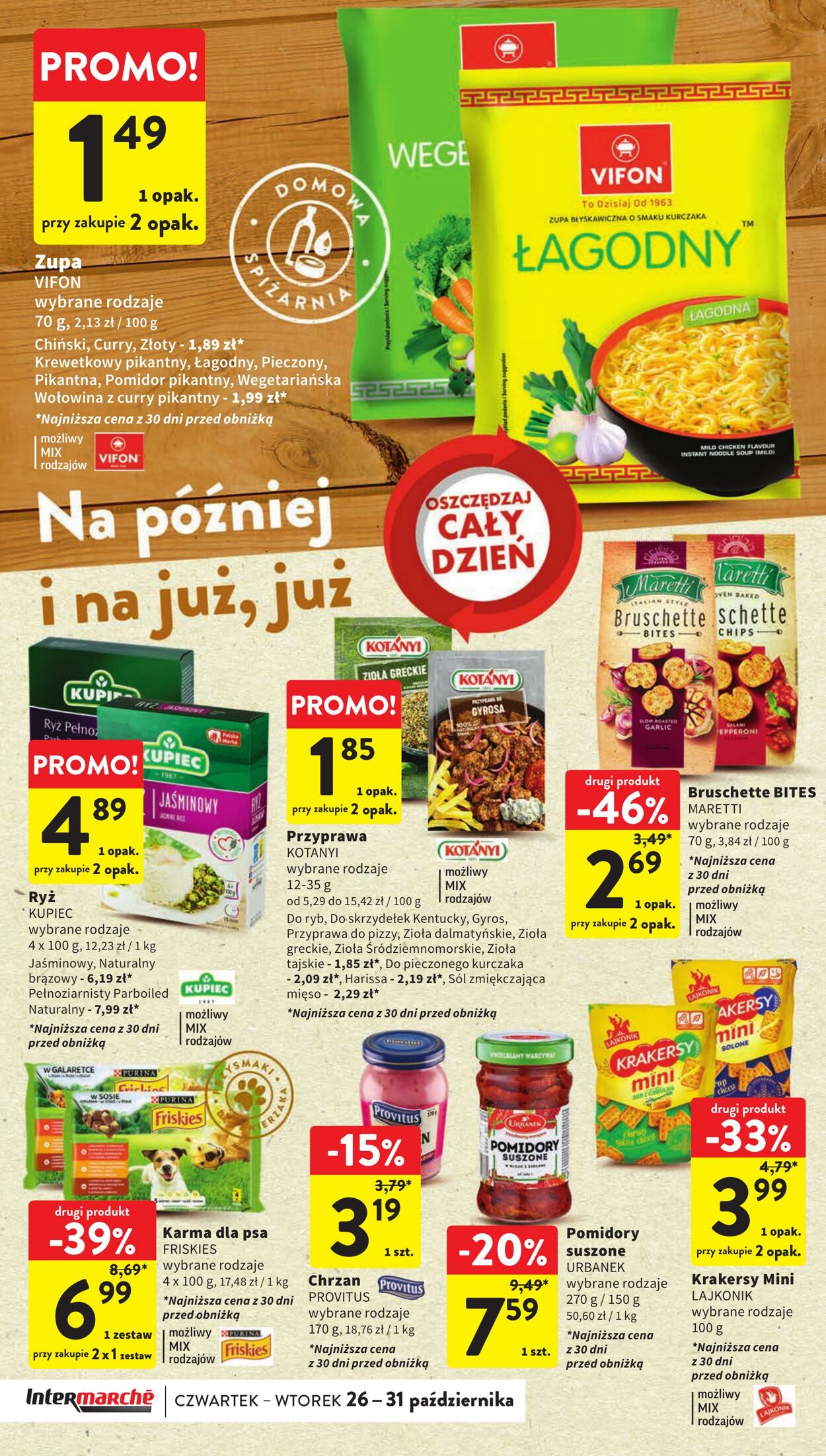 Gazetka Intermarché 26.10.2023 - 31.10.2023