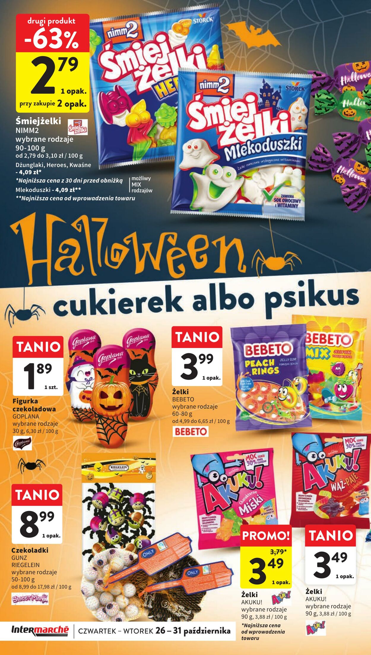 Gazetka Intermarché 26.10.2023 - 31.10.2023