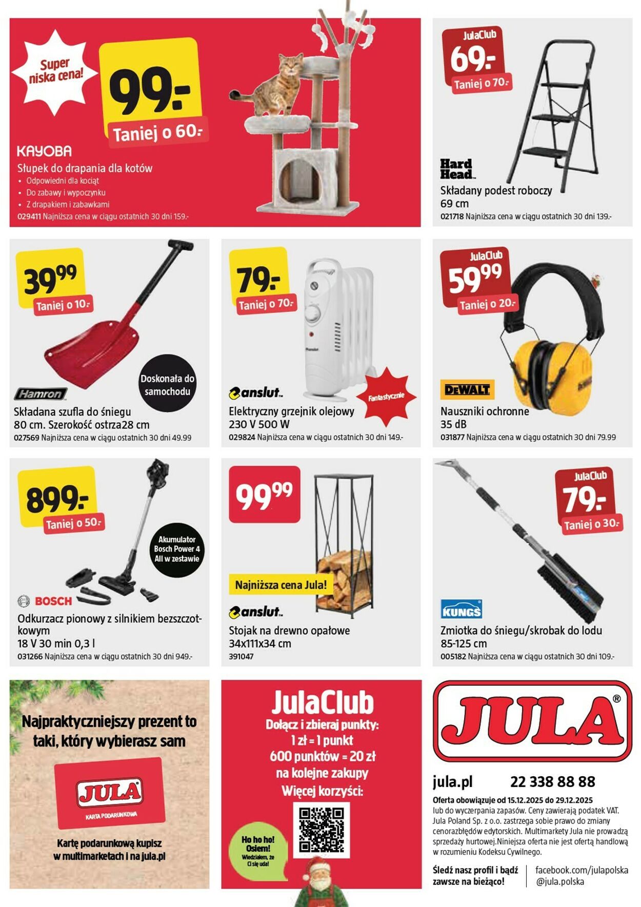 Gazetka Jula 15.12.2025 - 29.12.2025