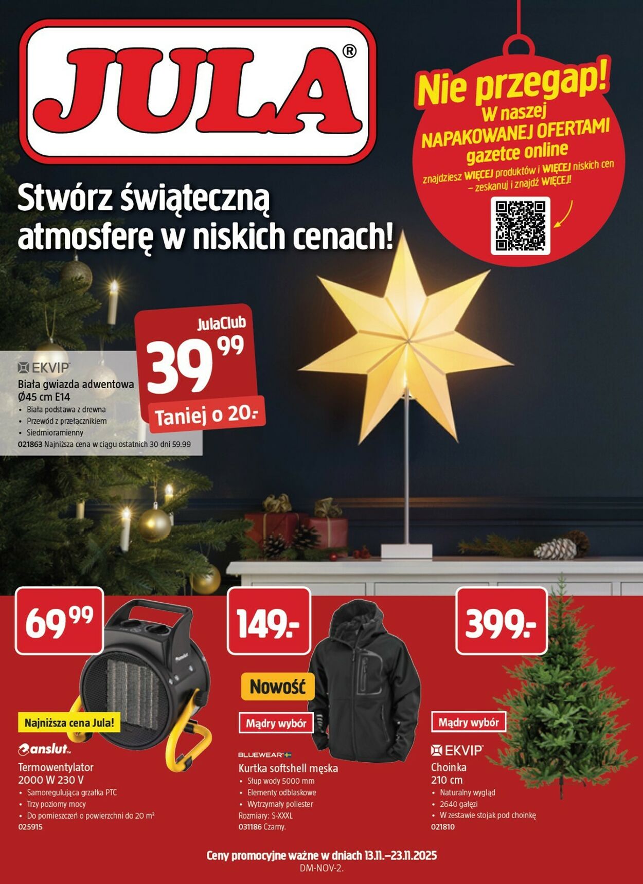Gazetka Jula 13.11.2025 - 23.11.2025