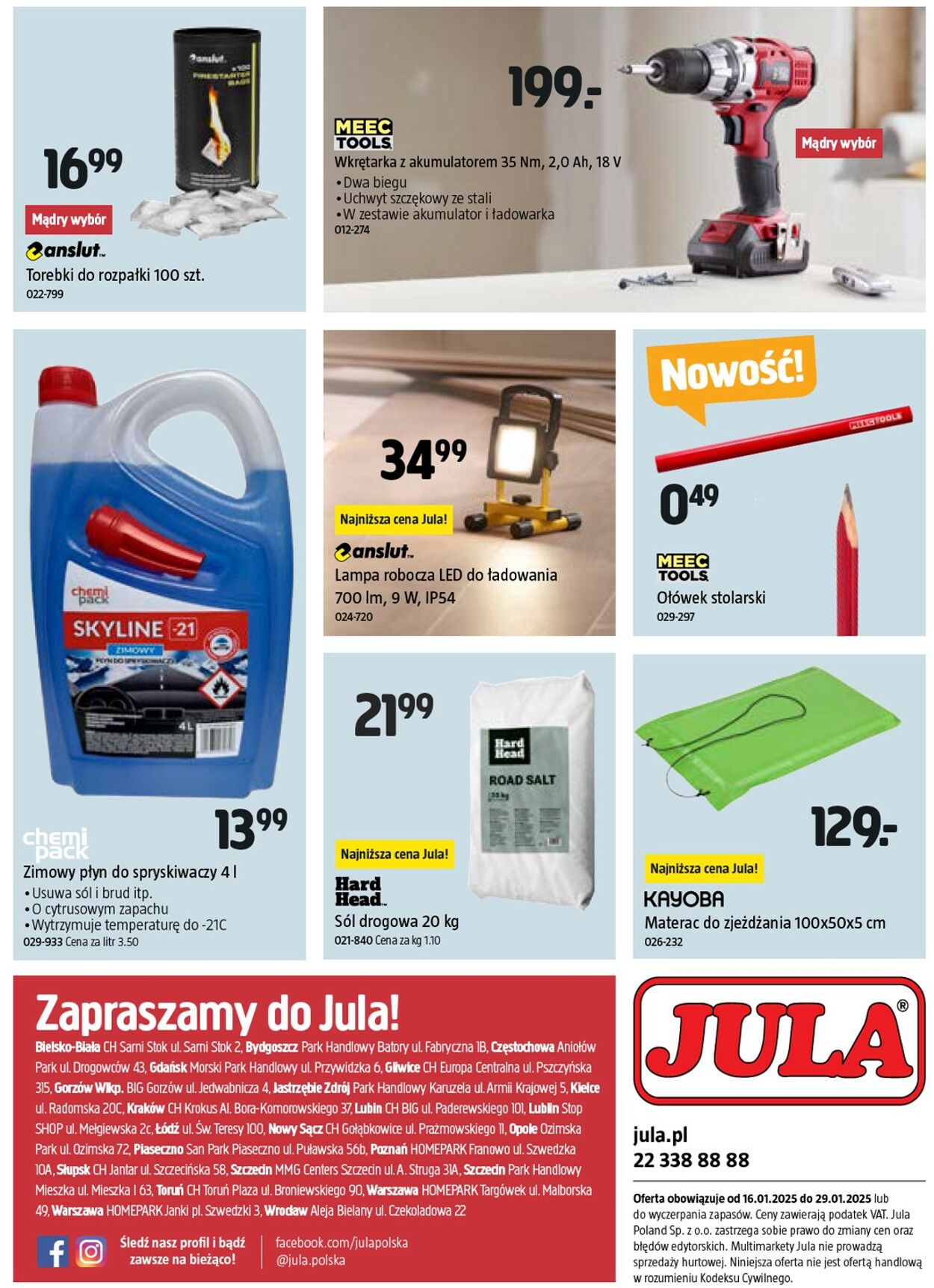 Gazetka Jula 16.01.2025 - 29.01.2025