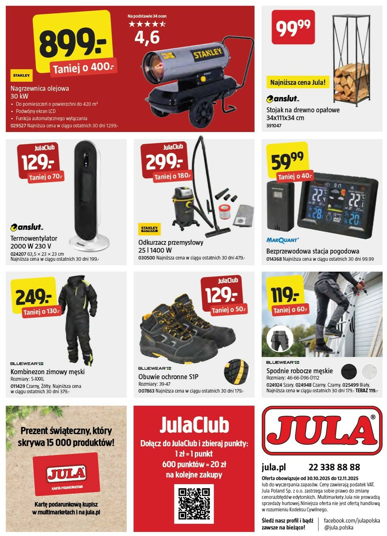 Gazetka Jula 30.10.2025 - 12.11.2025