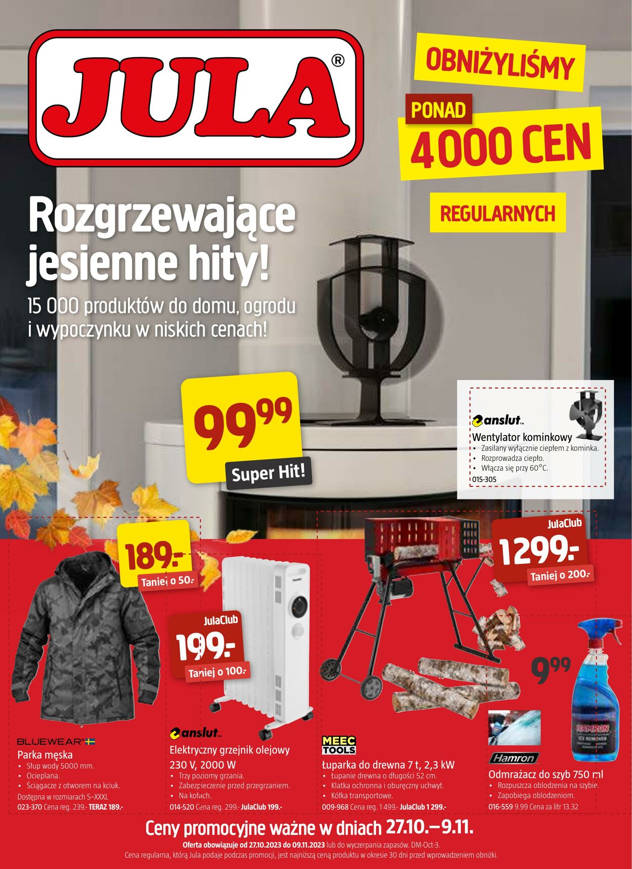 Gazetka Jula 27.10.2023 - 09.11.2023