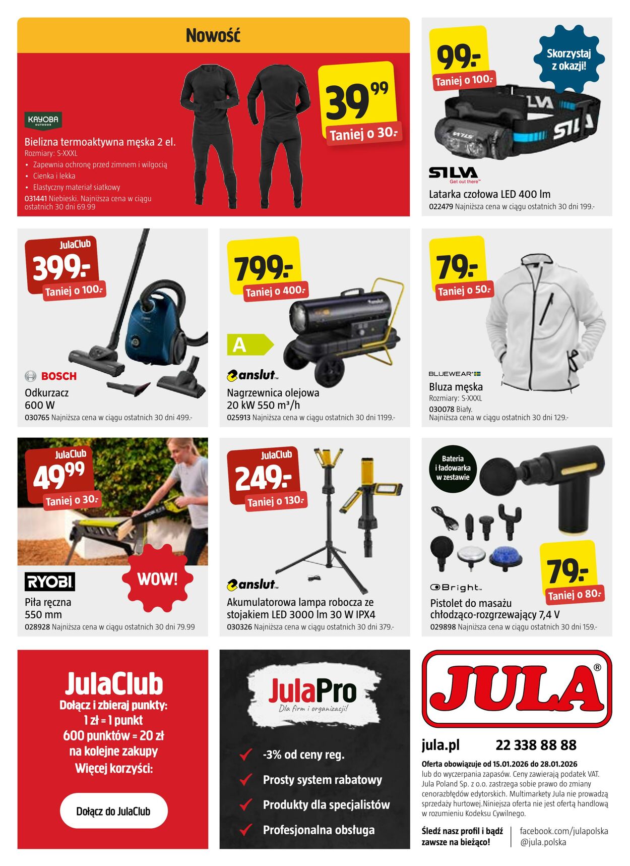 Gazetka Jula 15.01.2026 - 28.01.2026