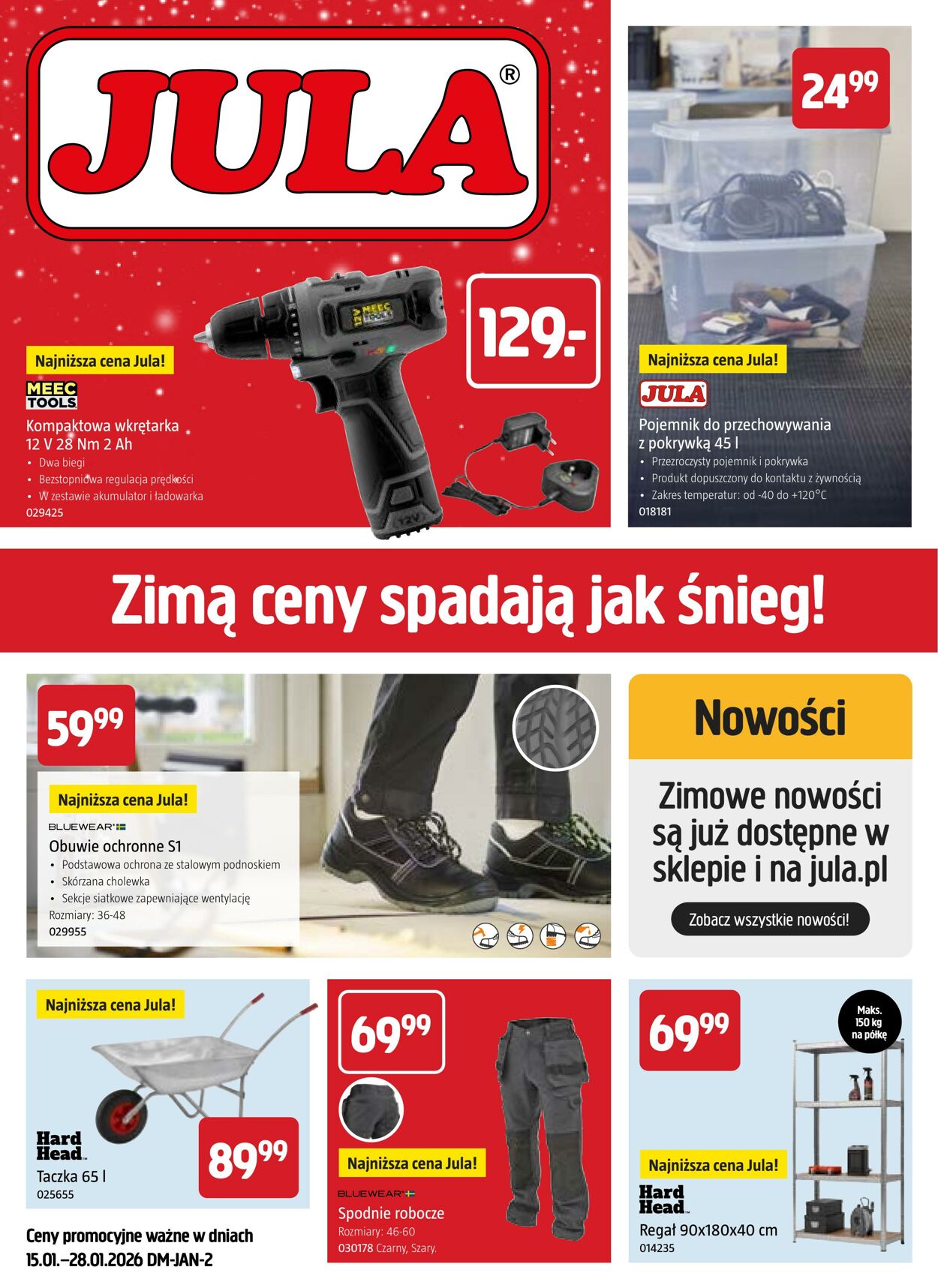 Gazetka Jula 15.01.2026 - 28.01.2026