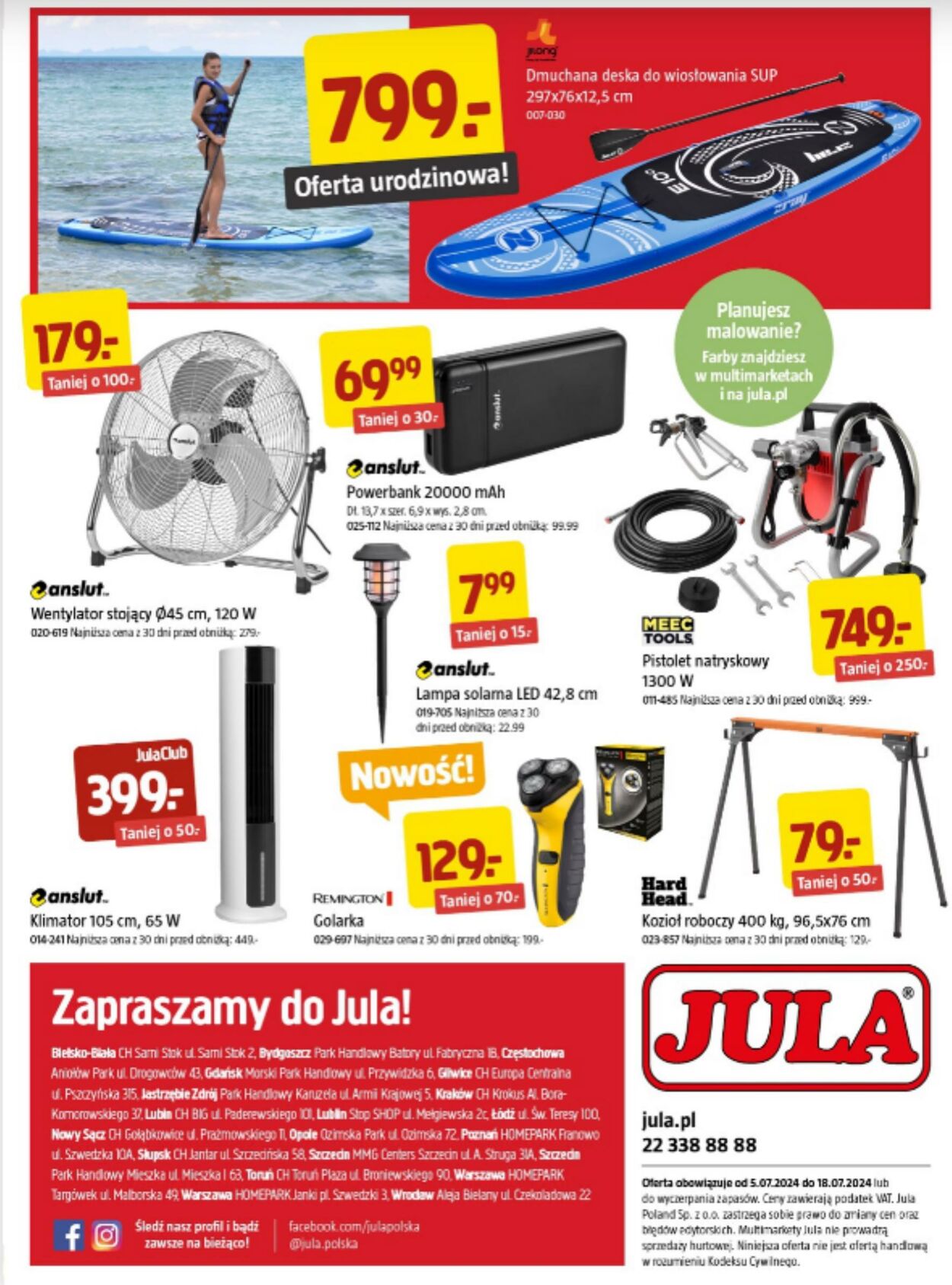 Gazetka Jula 05.07.2024 - 18.07.2024