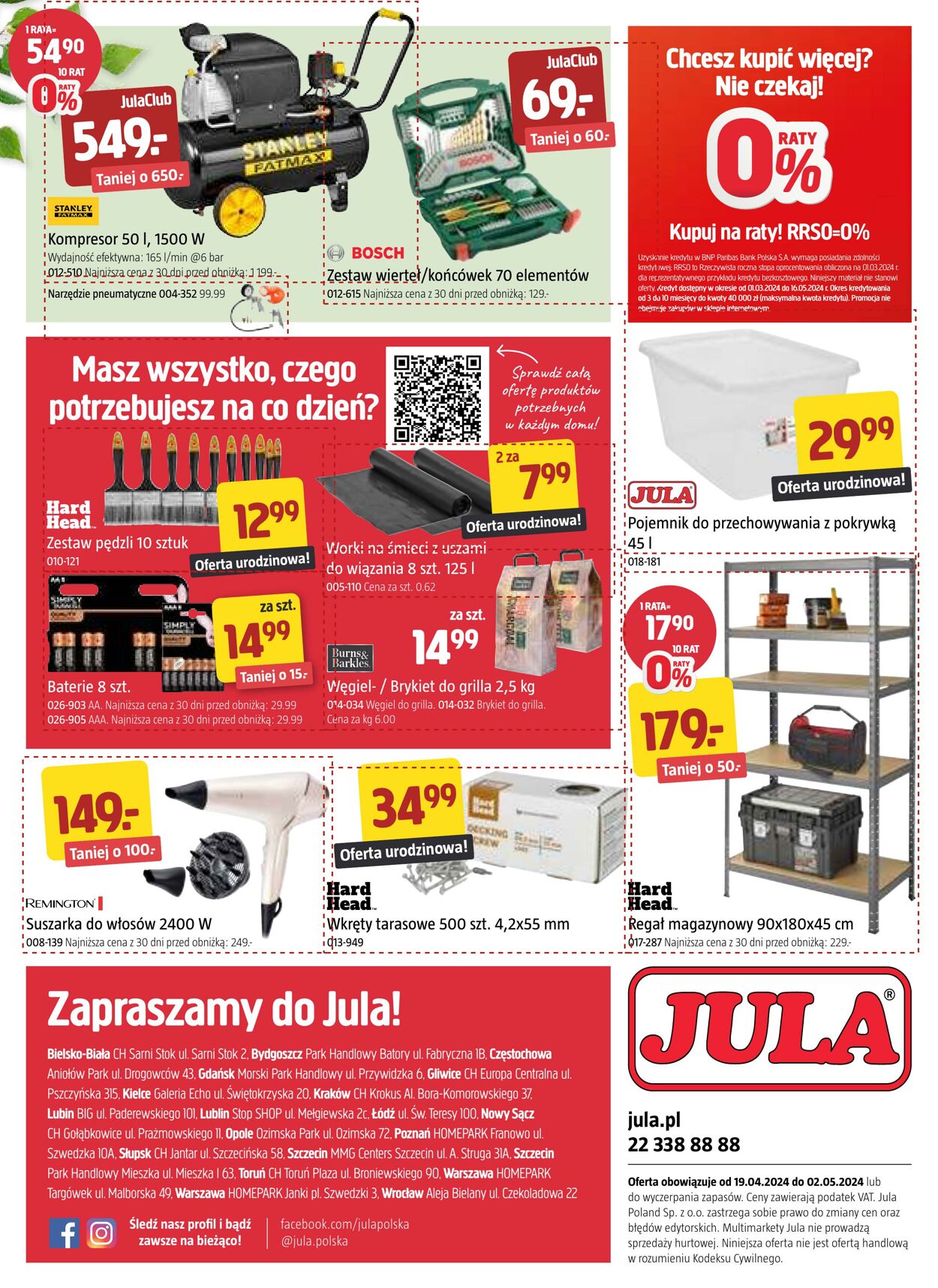 Gazetka Jula 19.04.2024 - 02.05.2024