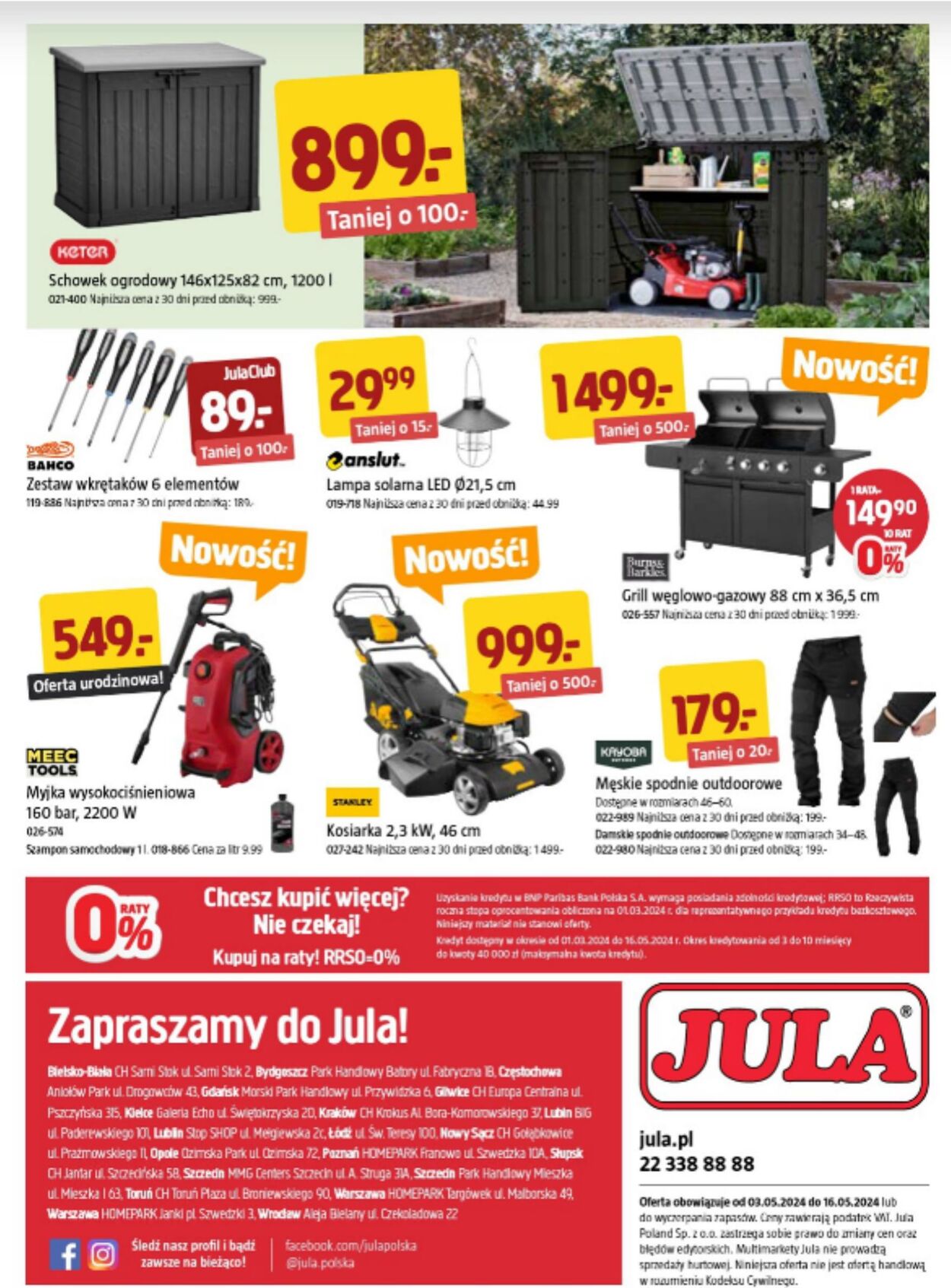 Gazetka Jula 03.05.2024 - 16.05.2024