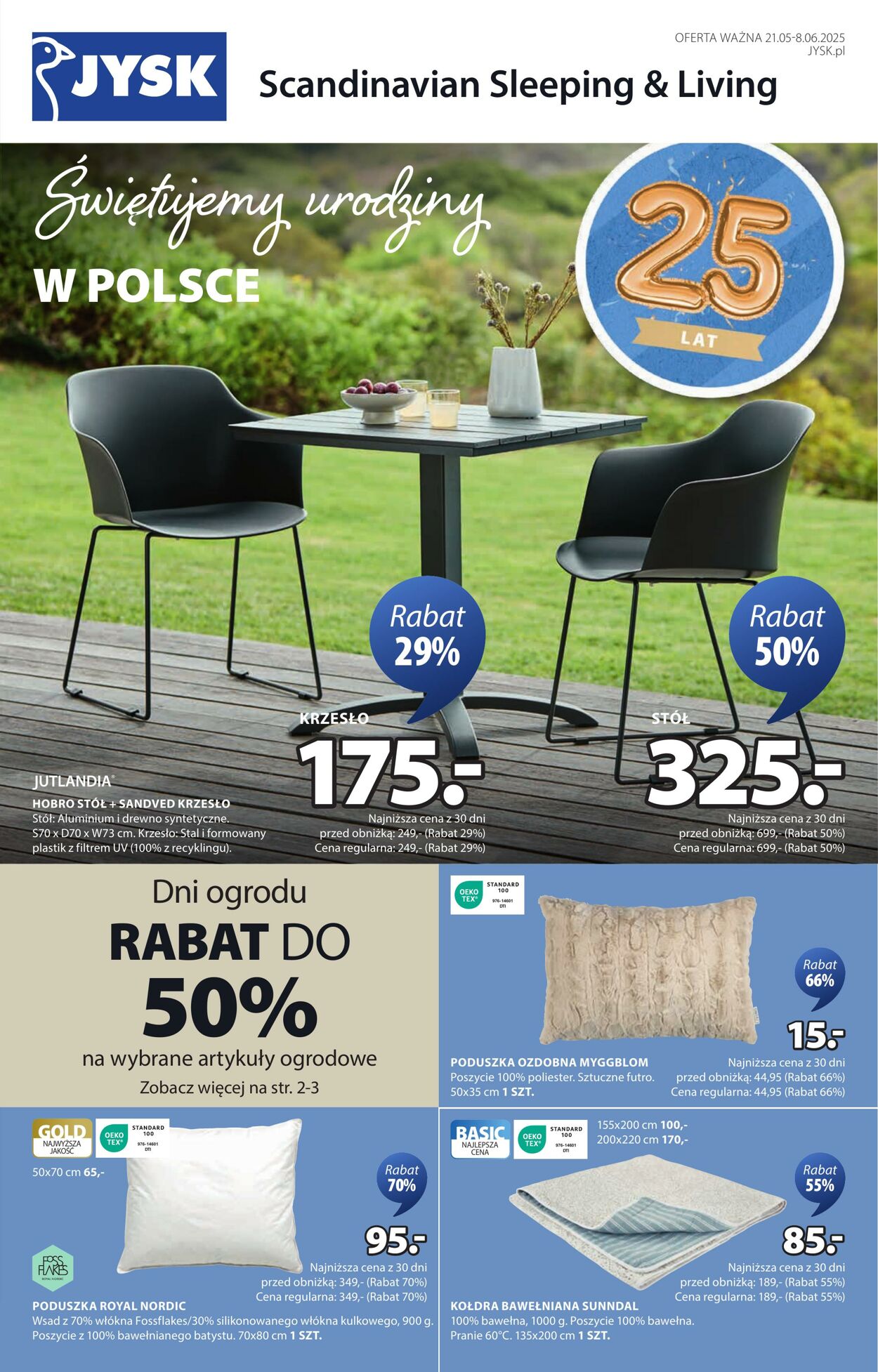 Gazetka Jysk 21.05.2025 - 08.06.2025