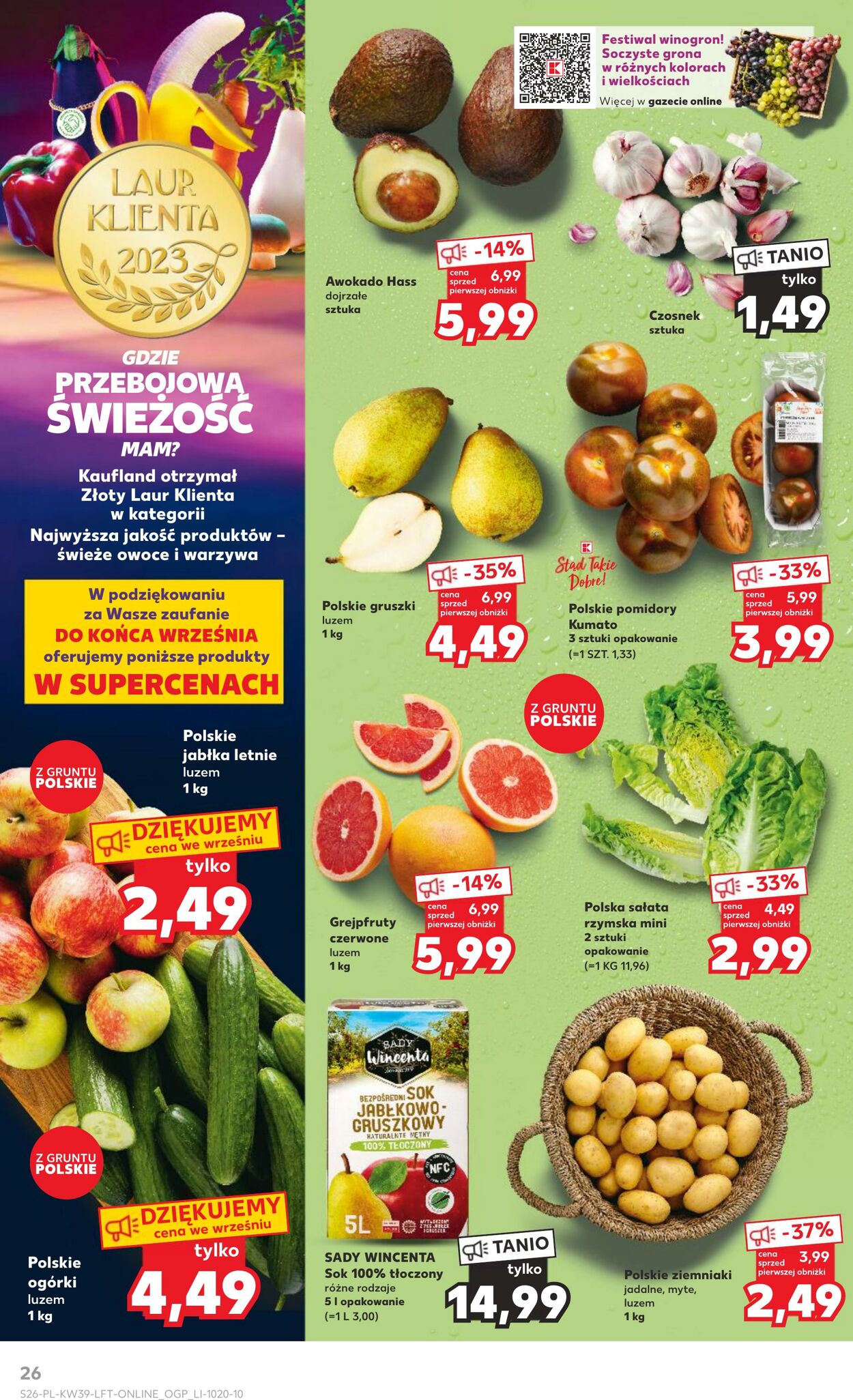 Gazetka Kaufland 28.09.2023 - 04.10.2023