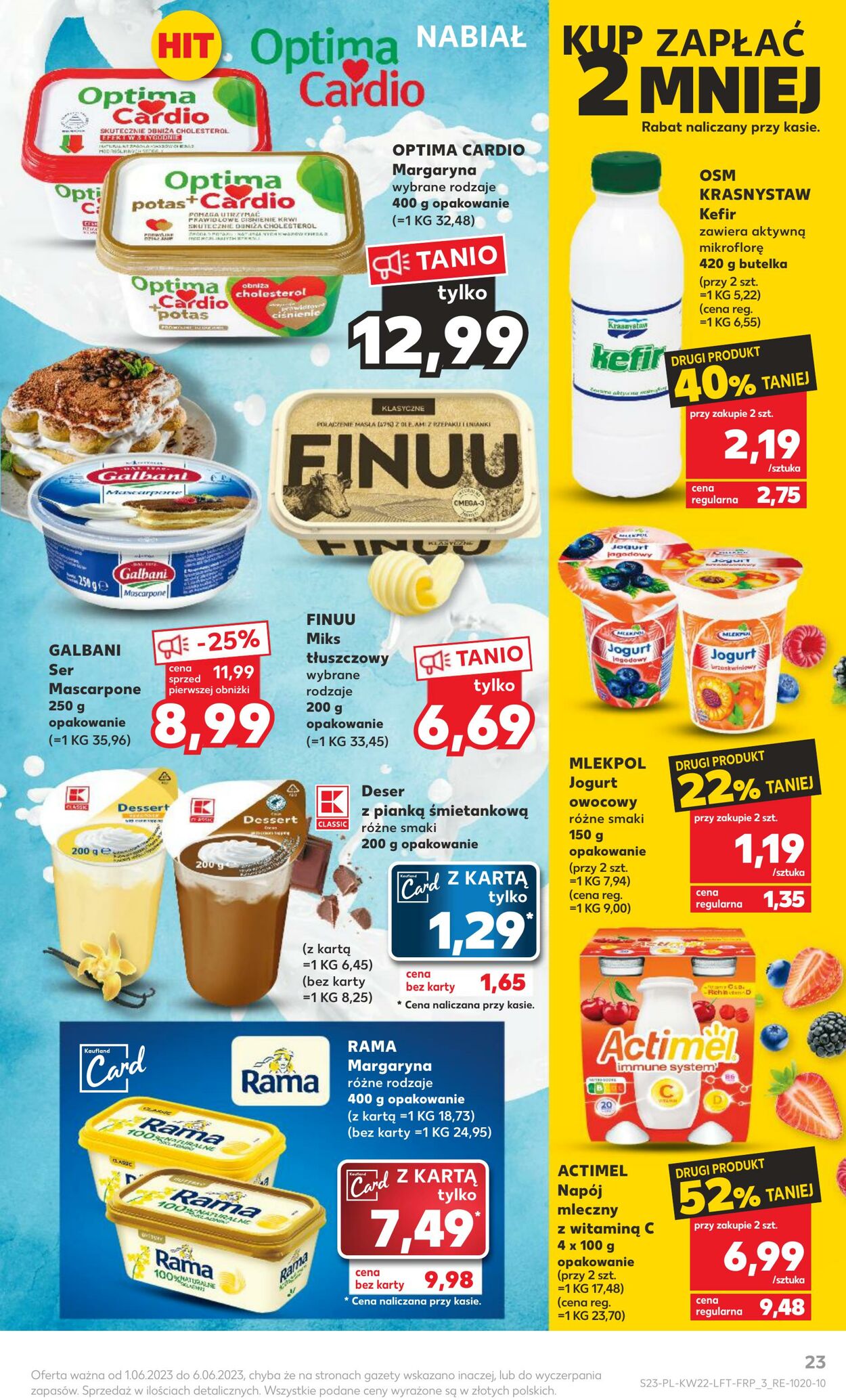 Gazetka Kaufland 01.06.2023 - 06.06.2023