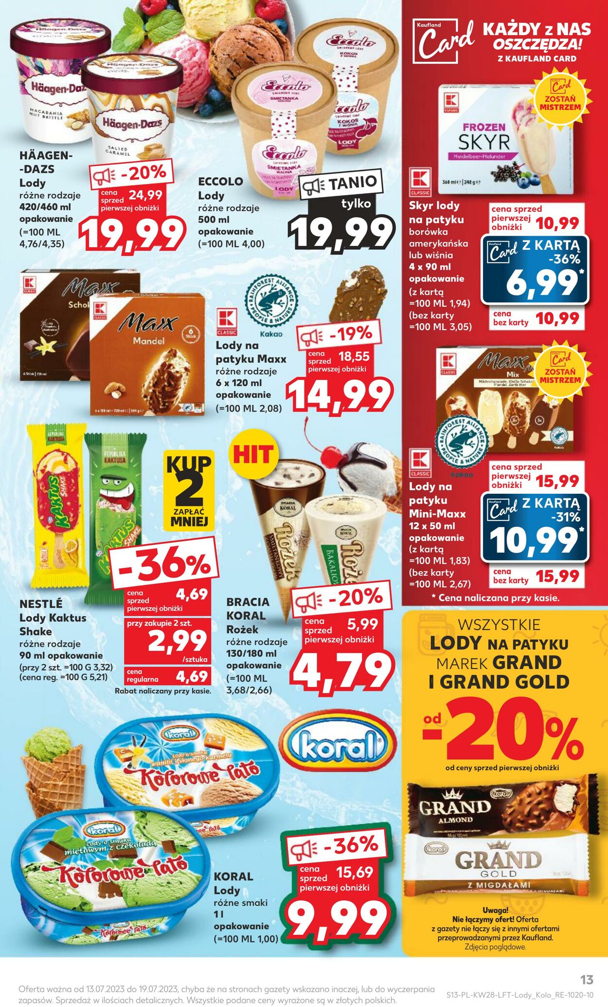 Gazetka Kaufland 13.07.2023 - 19.07.2023