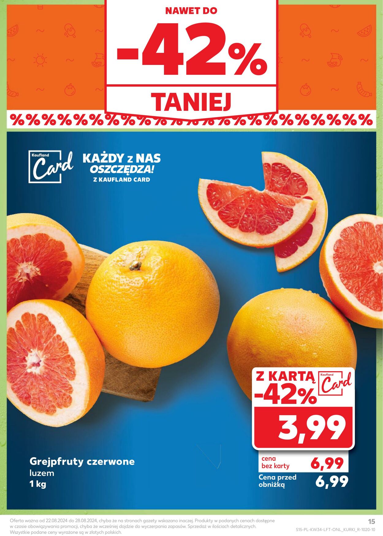 Gazetka Kaufland 22.08.2024 - 28.08.2024