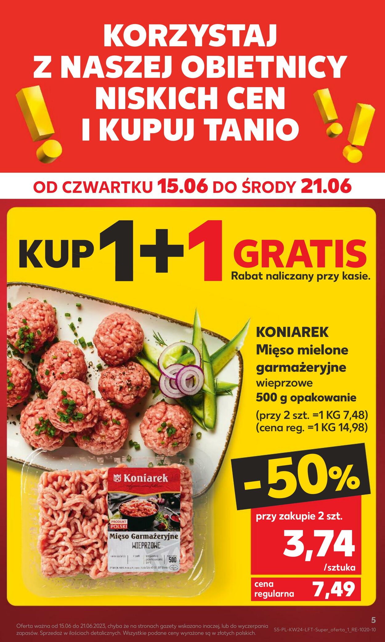 Gazetka Kaufland 15.06.2023 - 21.06.2023