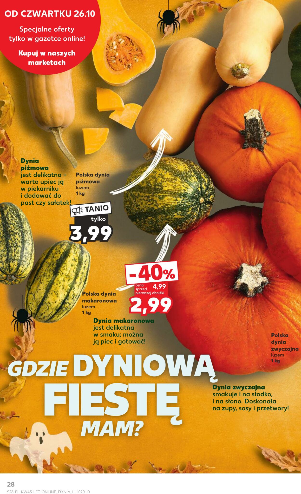 Gazetka Kaufland 26.10.2023 - 31.10.2023