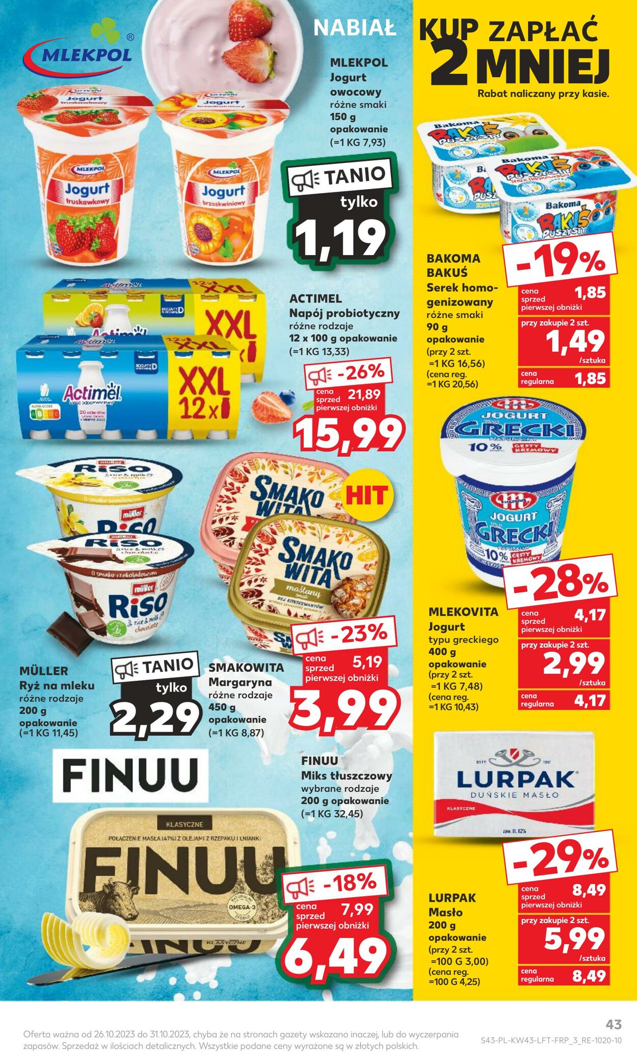 Gazetka Kaufland 26.10.2023 - 31.10.2023