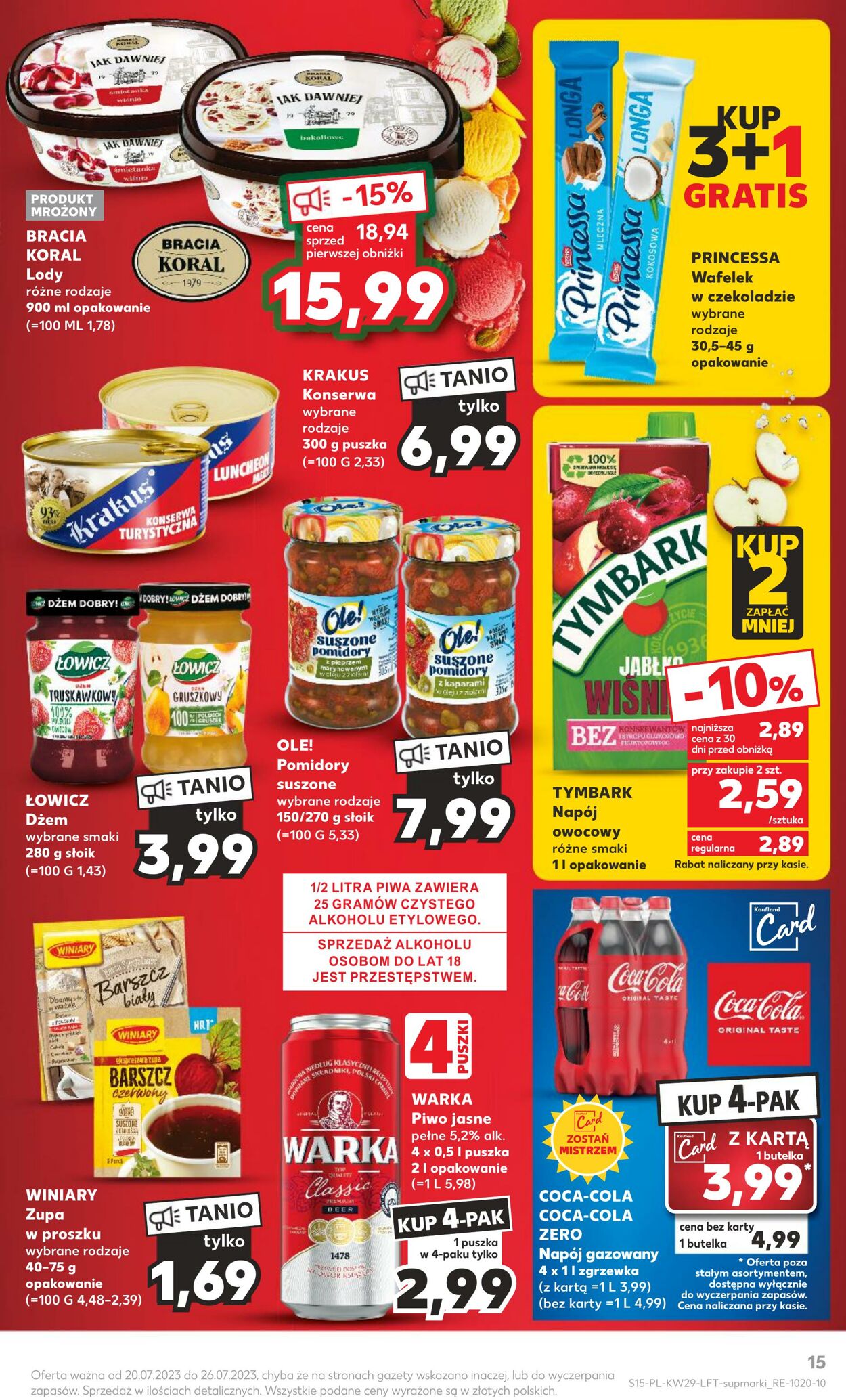 Gazetka Kaufland 20.07.2023 - 26.07.2023